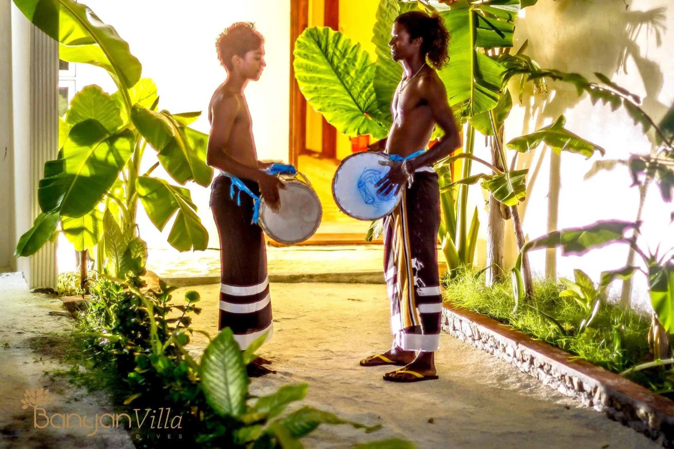 People in Banyan Villa Maldives Dhangethi