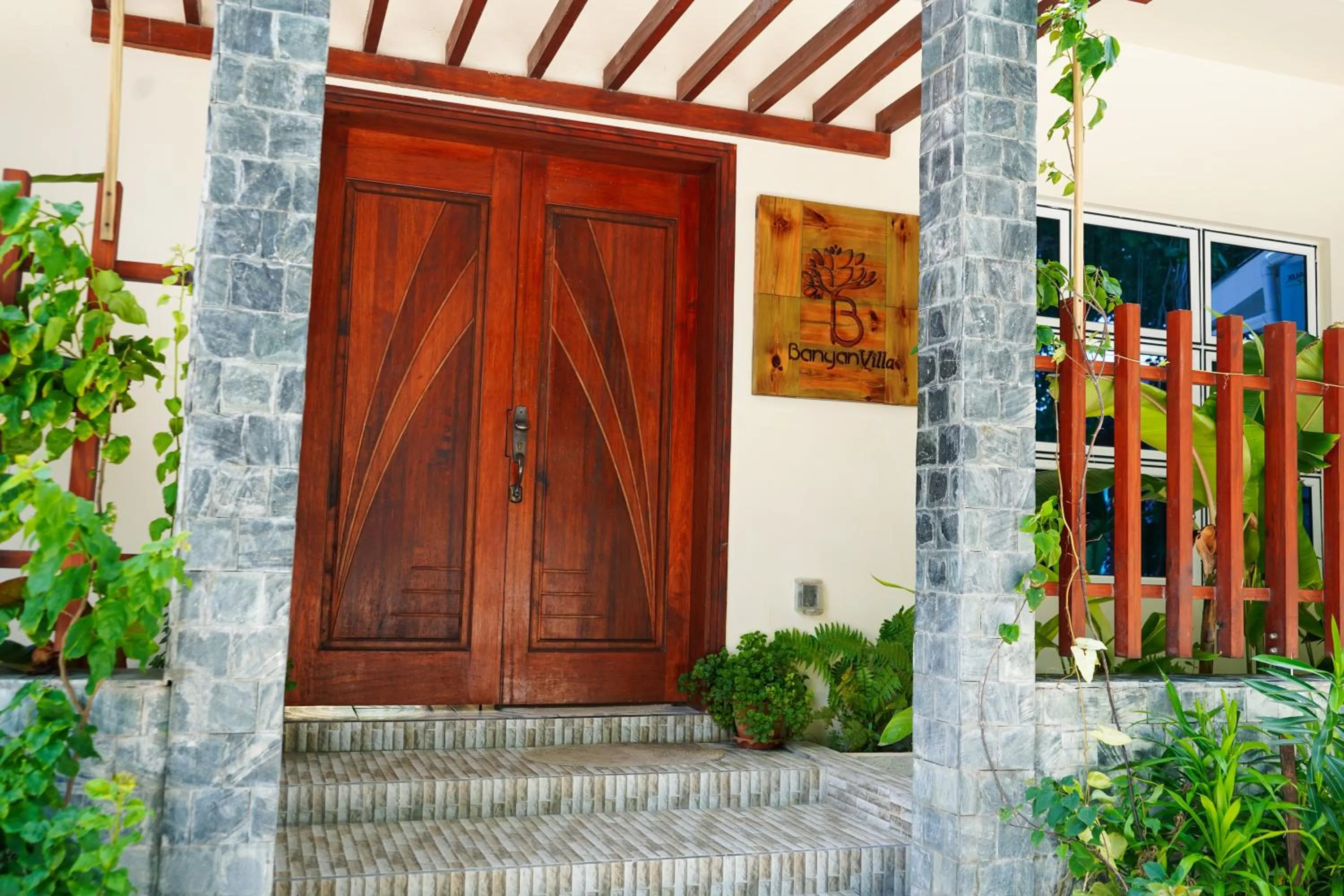 Property building in Banyan Villa Maldives Dhangethi