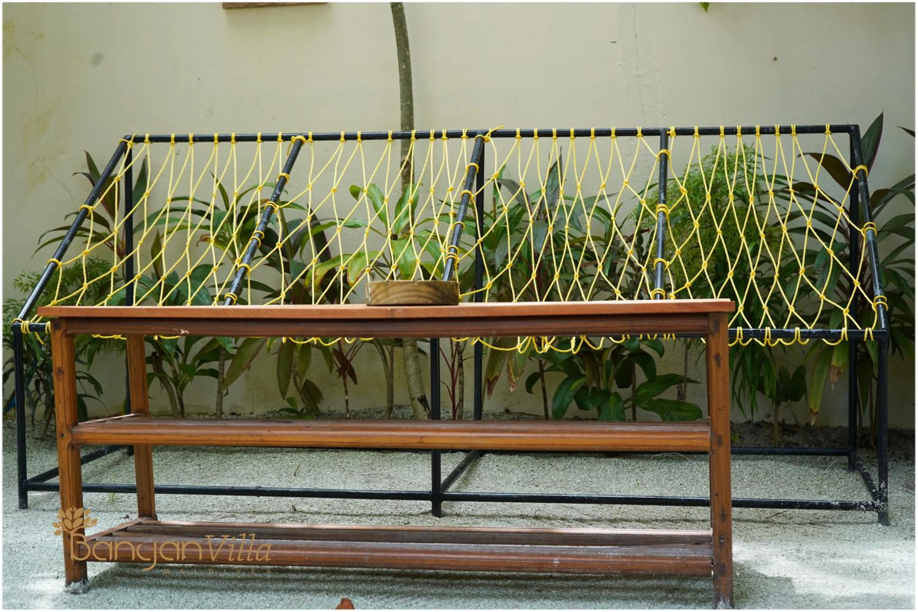 Garden in Banyan Villa Maldives Dhangethi