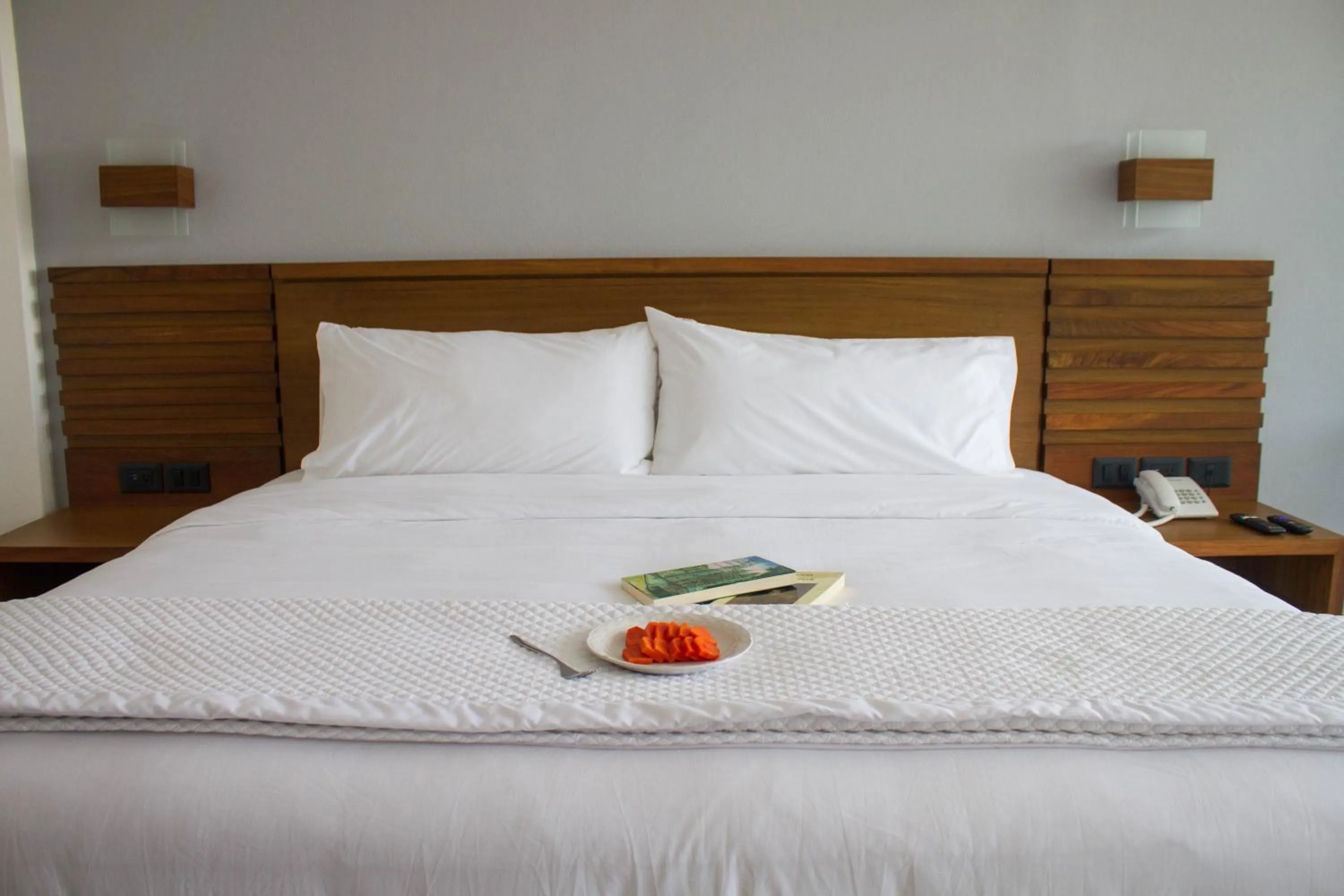 Bed in Villa Internacional Hotel & Club