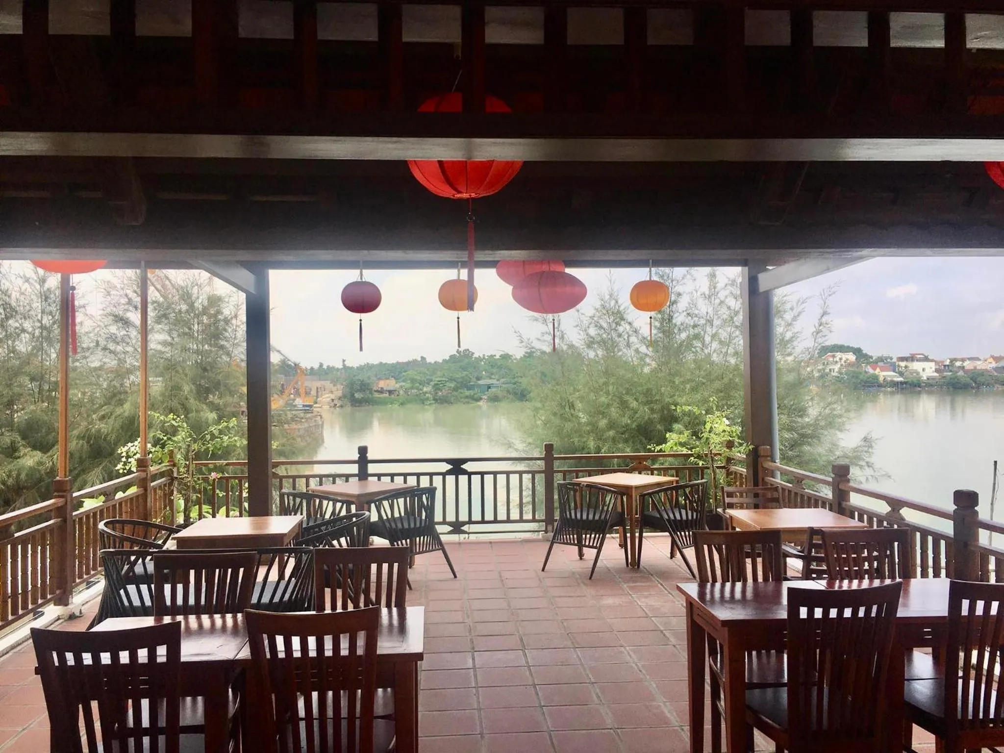 Restaurant/places to eat in Villa Orchid Garden Riverside Hoi An