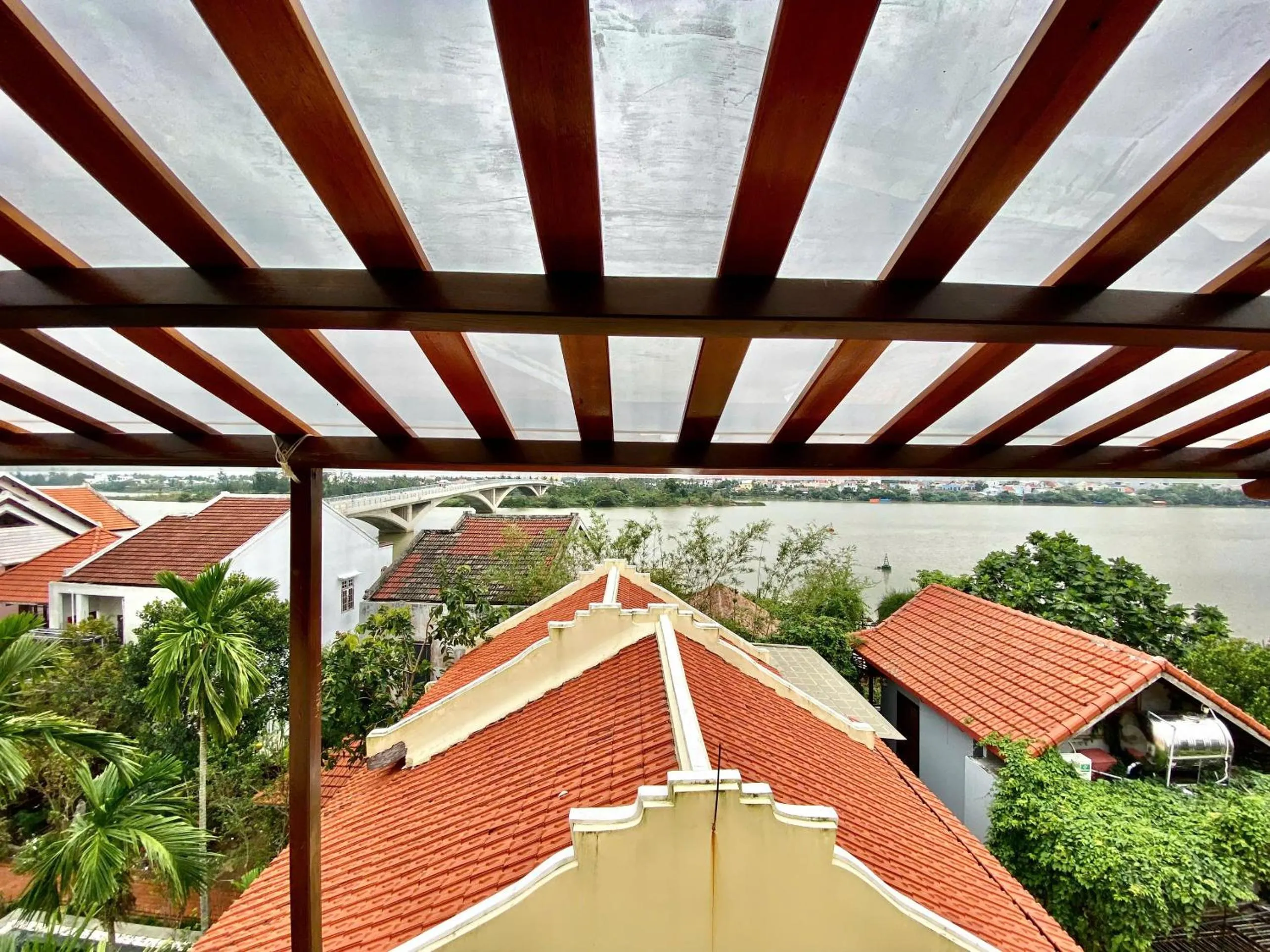 View (from property/room) in Villa Orchid Garden Riverside Hoi An