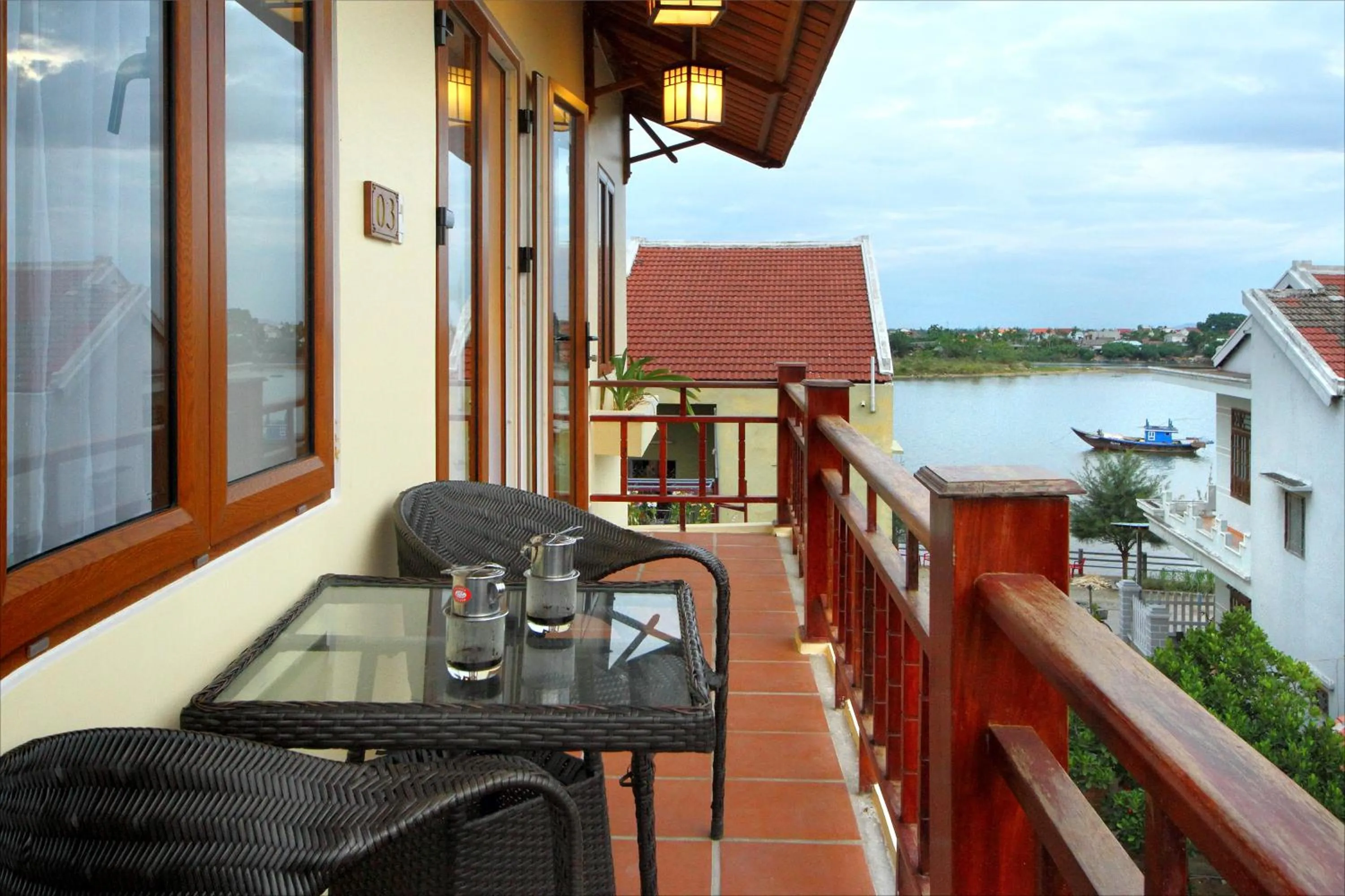 Natural landscape in Villa Orchid Garden Riverside Hoi An