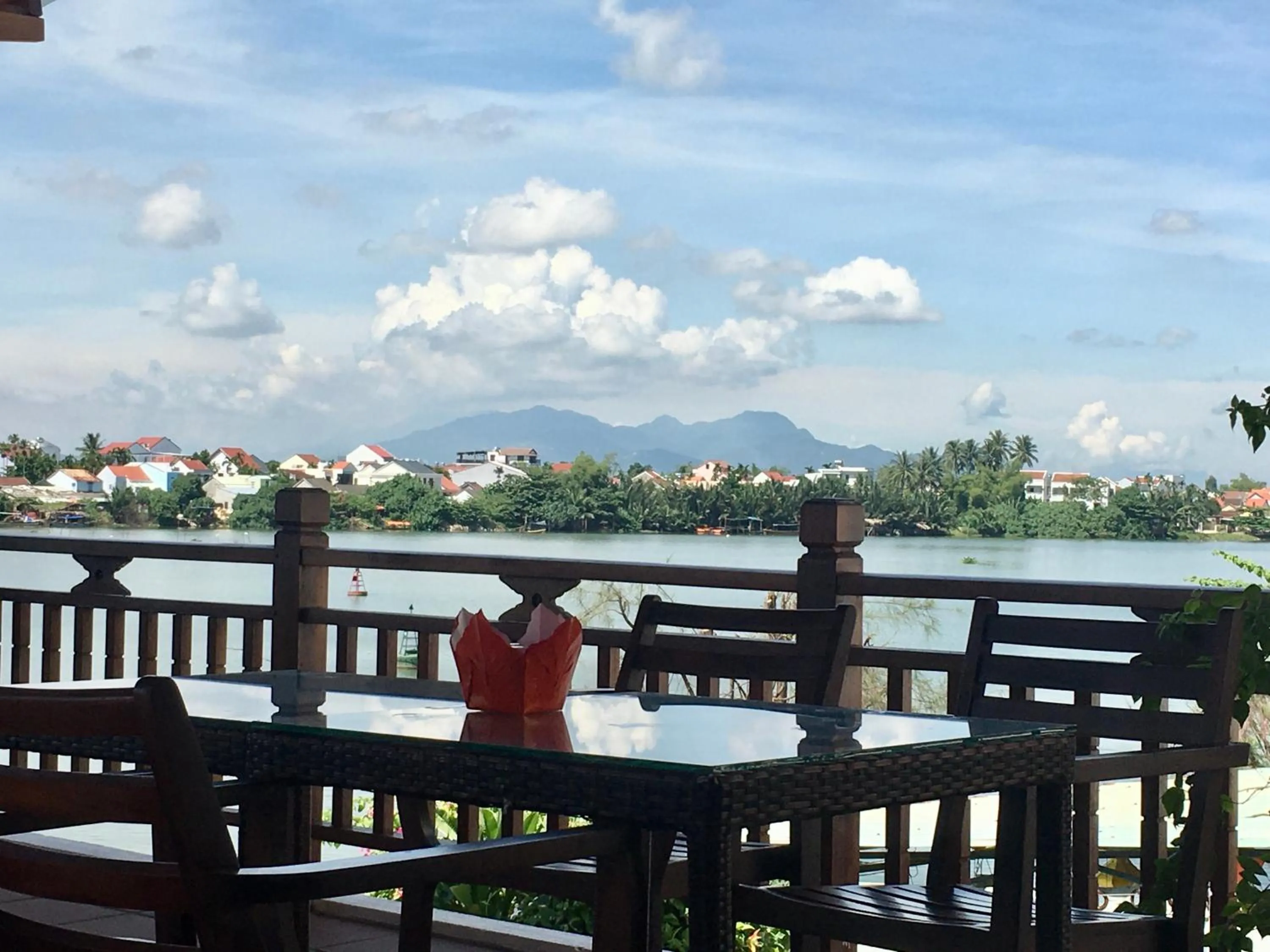 Balcony/Terrace in Villa Orchid Garden Riverside Hoi An