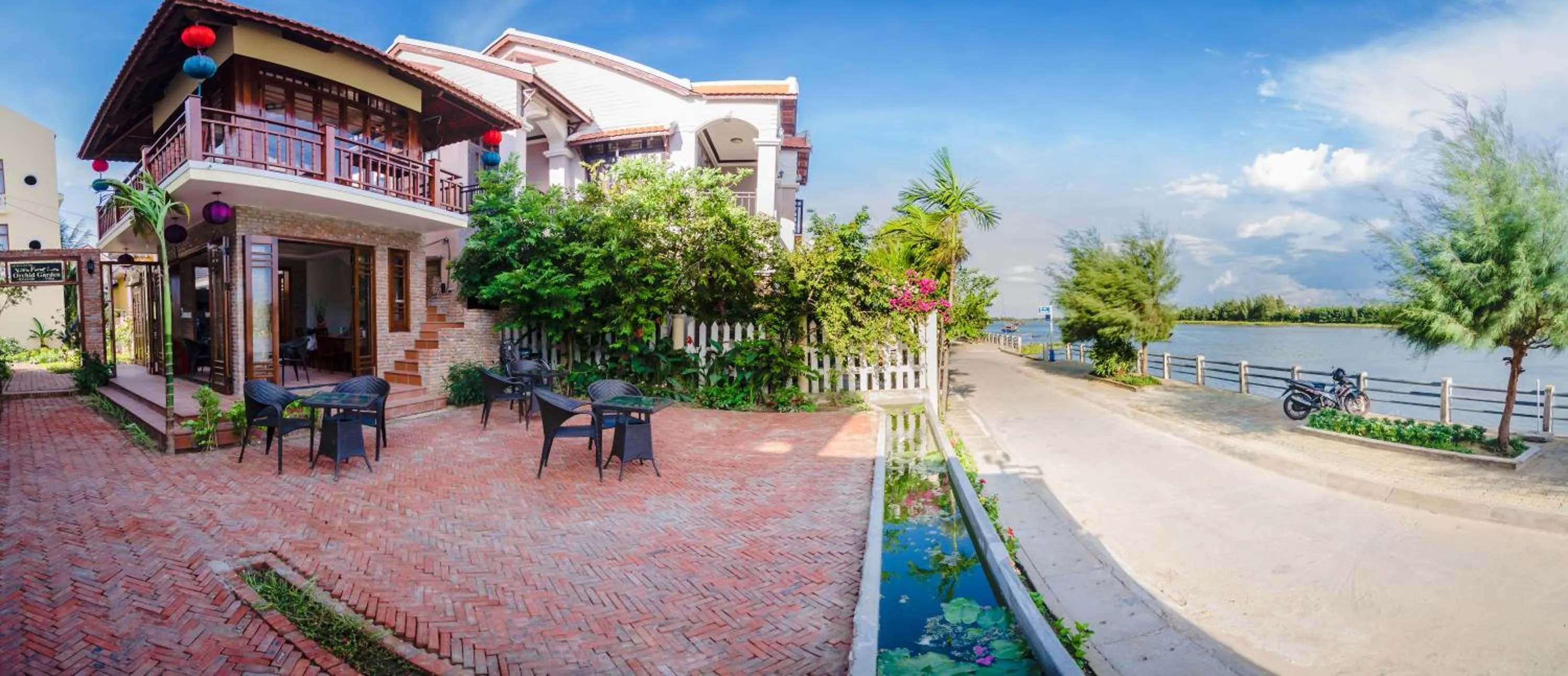 Lobby or reception in Villa Orchid Garden Riverside Hoi An