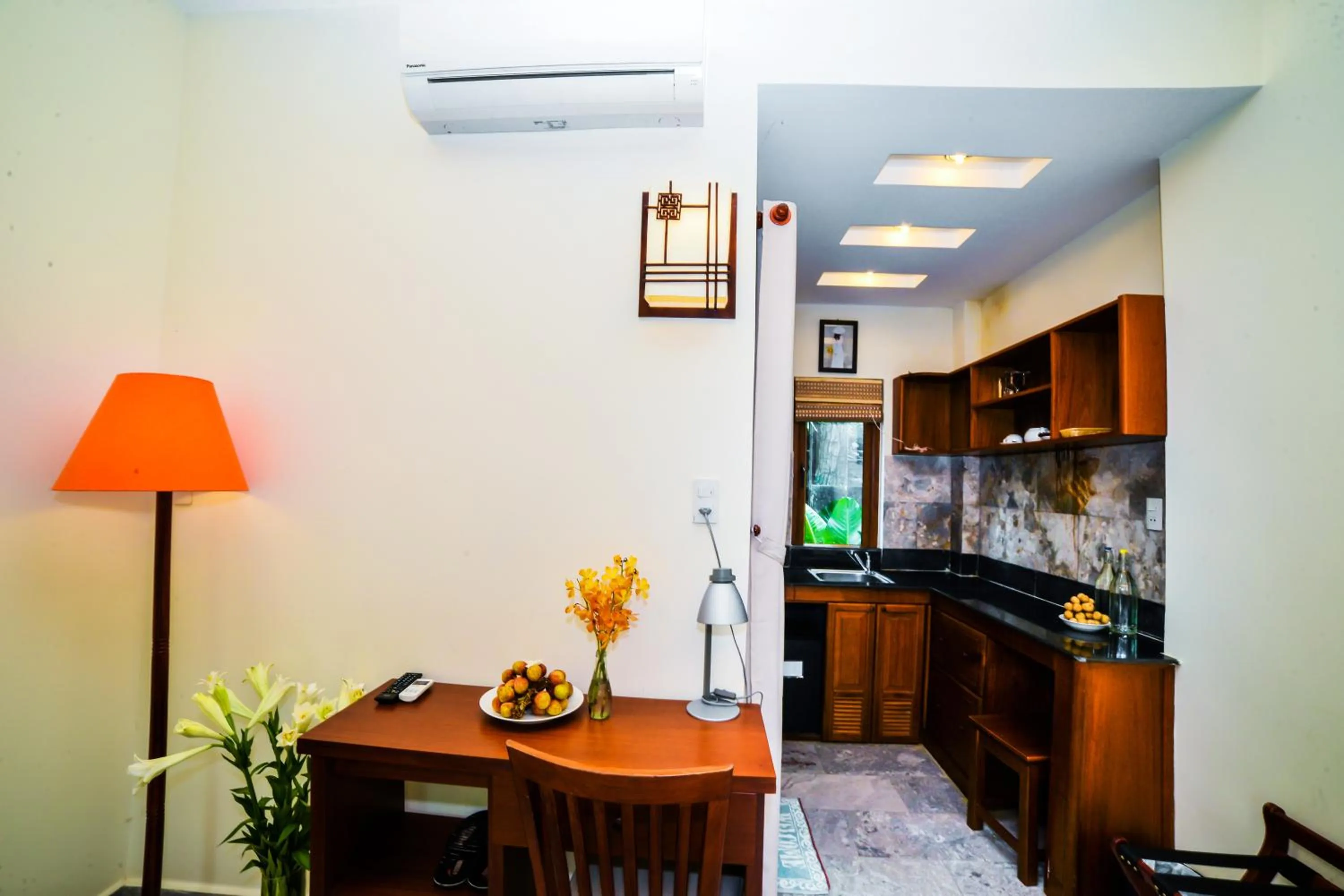 Dining area in Villa Orchid Garden Riverside Hoi An