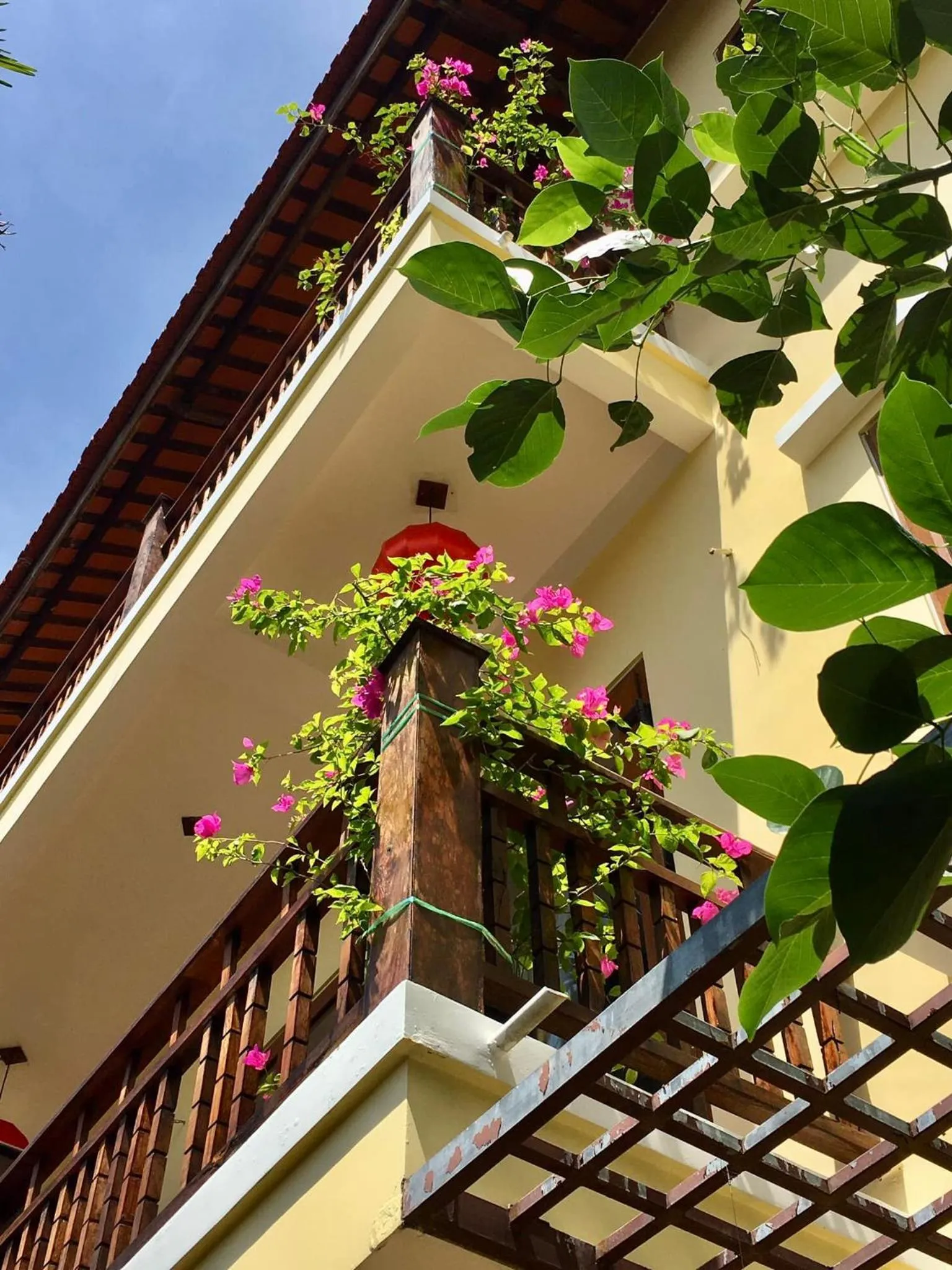 Balcony/Terrace in Villa Orchid Garden Riverside Hoi An