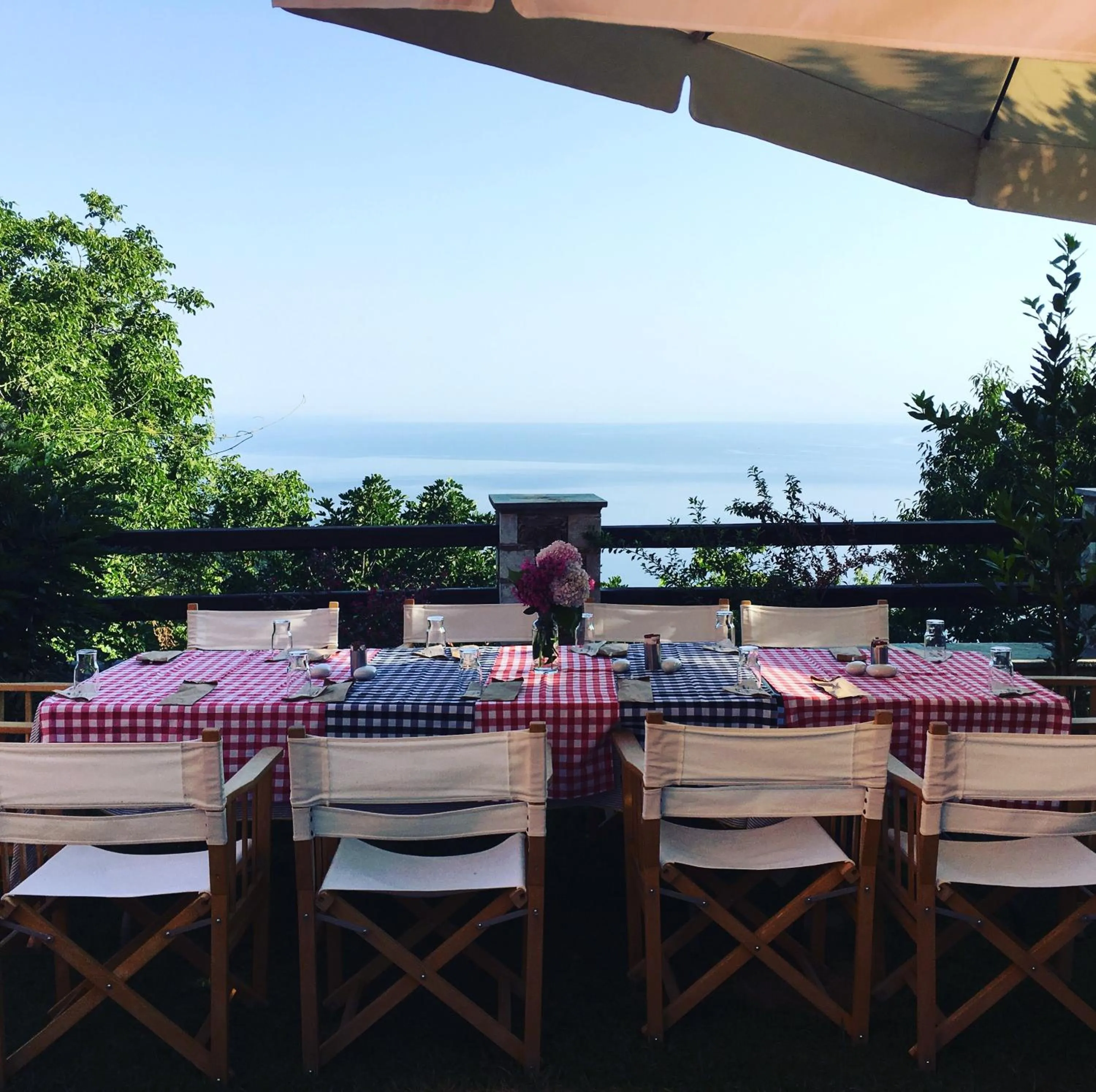Patio in Kalderimi Country House
