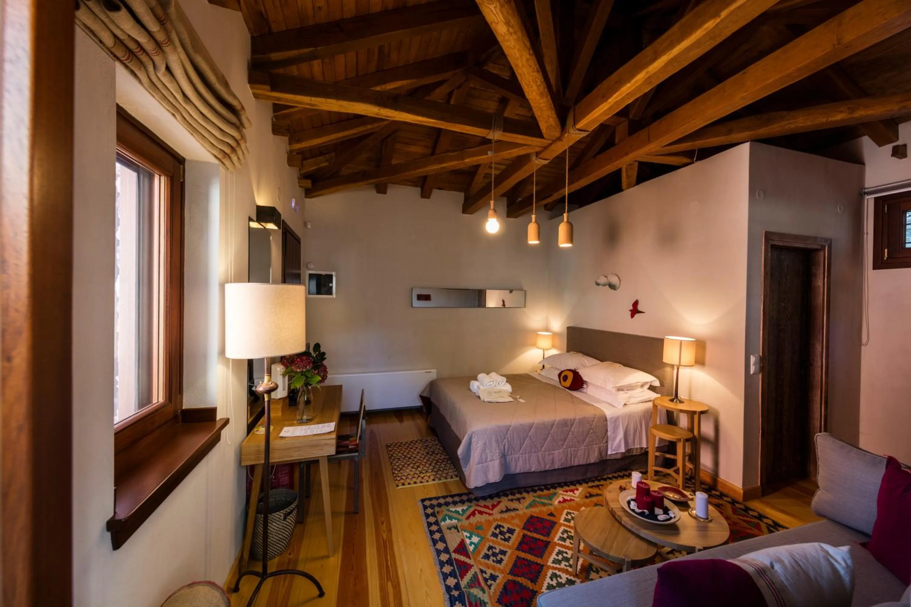 Bed in Kalderimi Country House