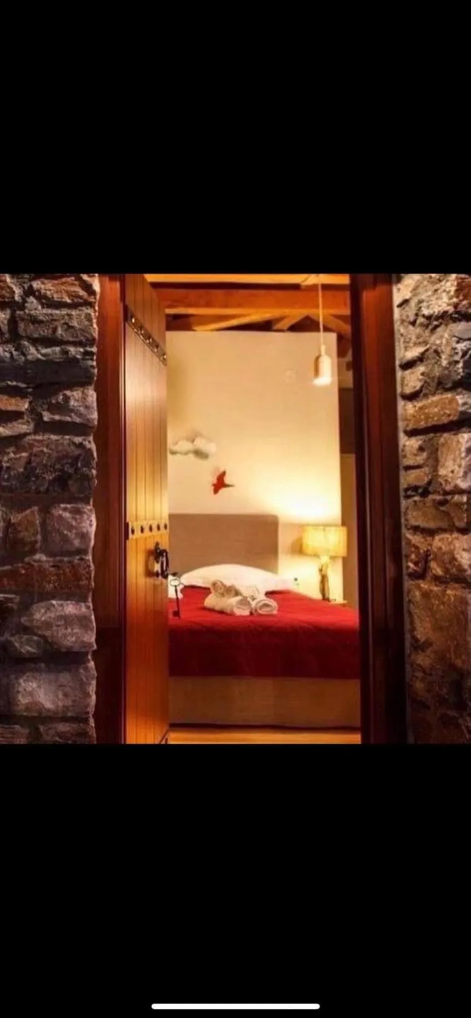 Bed in Kalderimi Country House