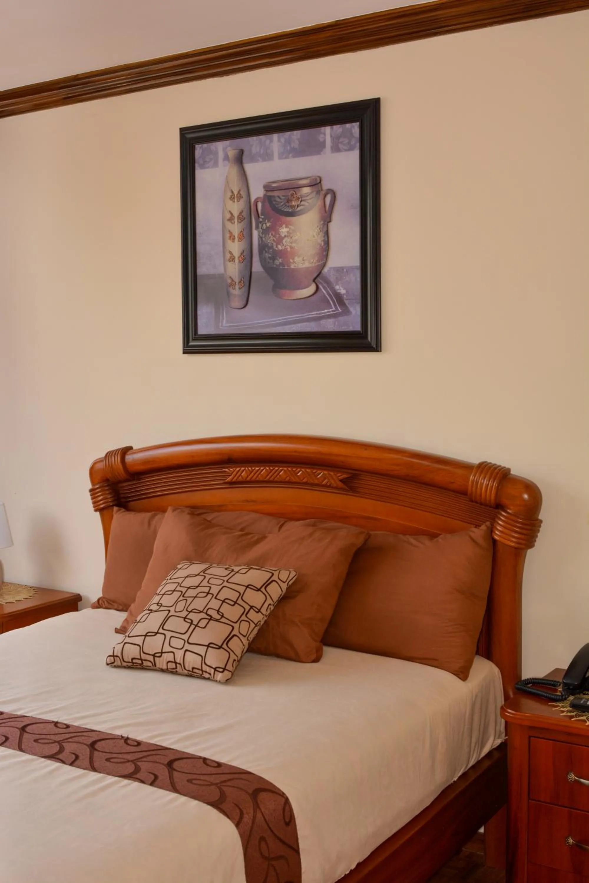 Bed in Hotel Villa Lafayette