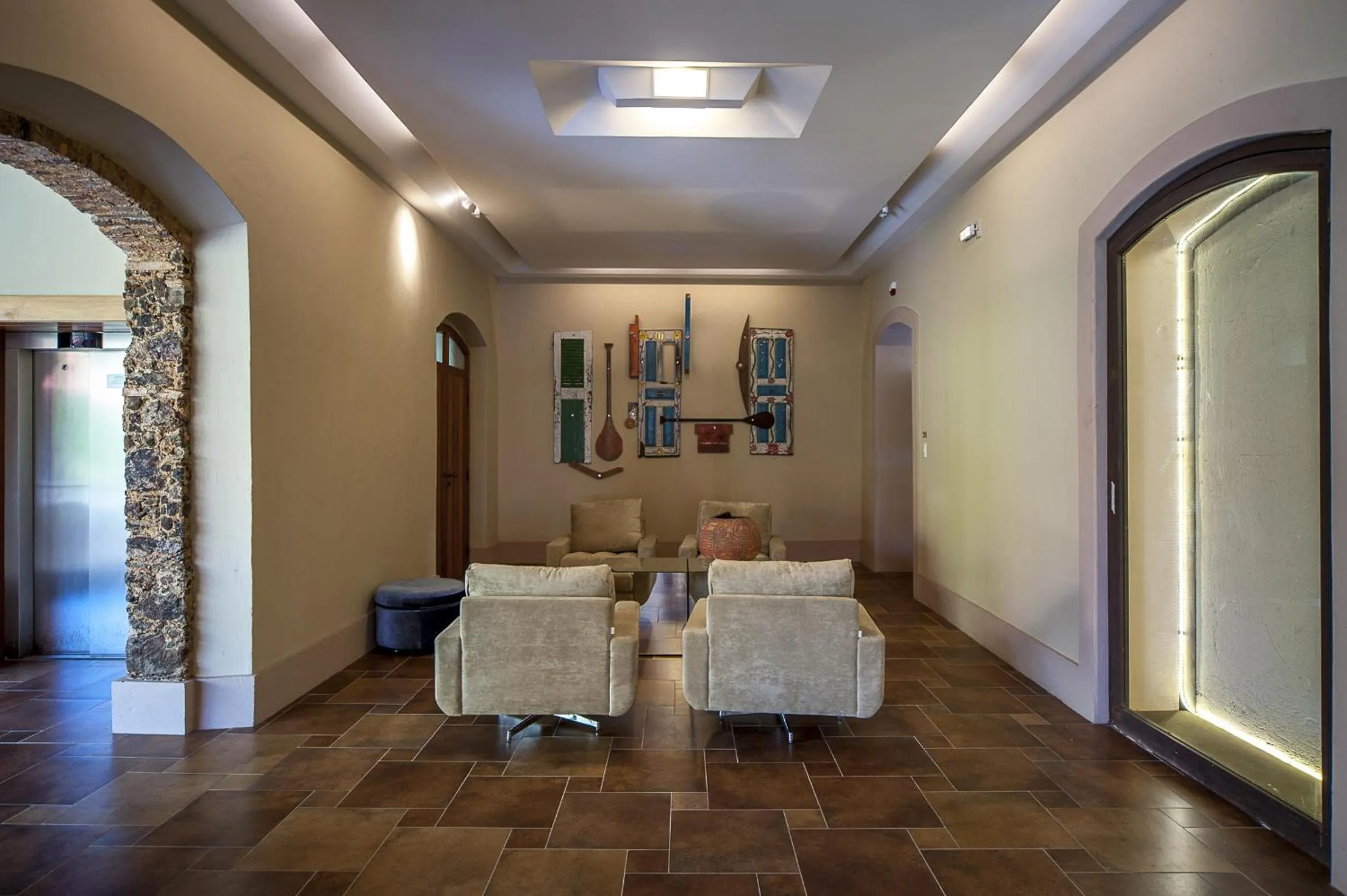 Decorative detail in Atrium Hotel Quinta De Pedras