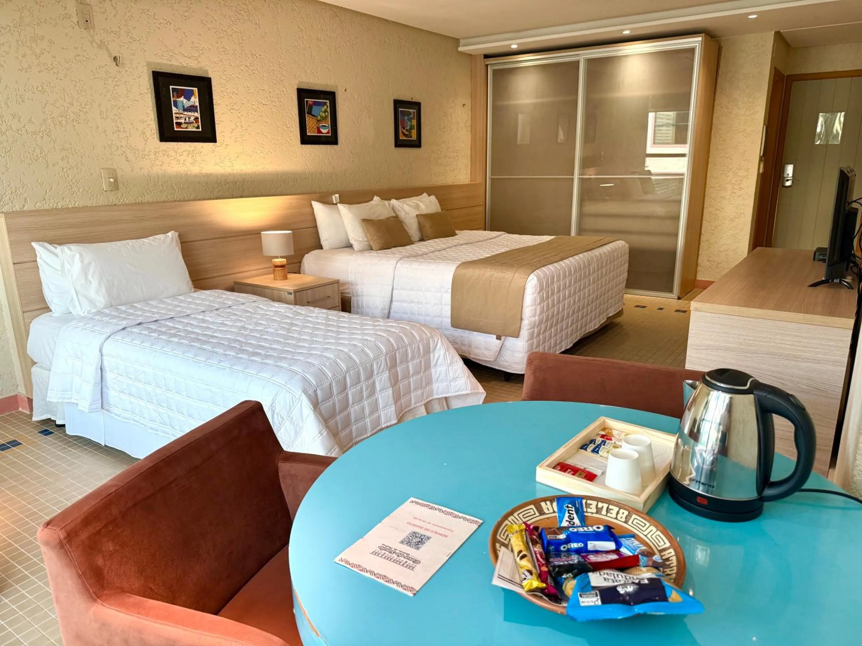 Bed in Atrium Hotel Quinta De Pedras