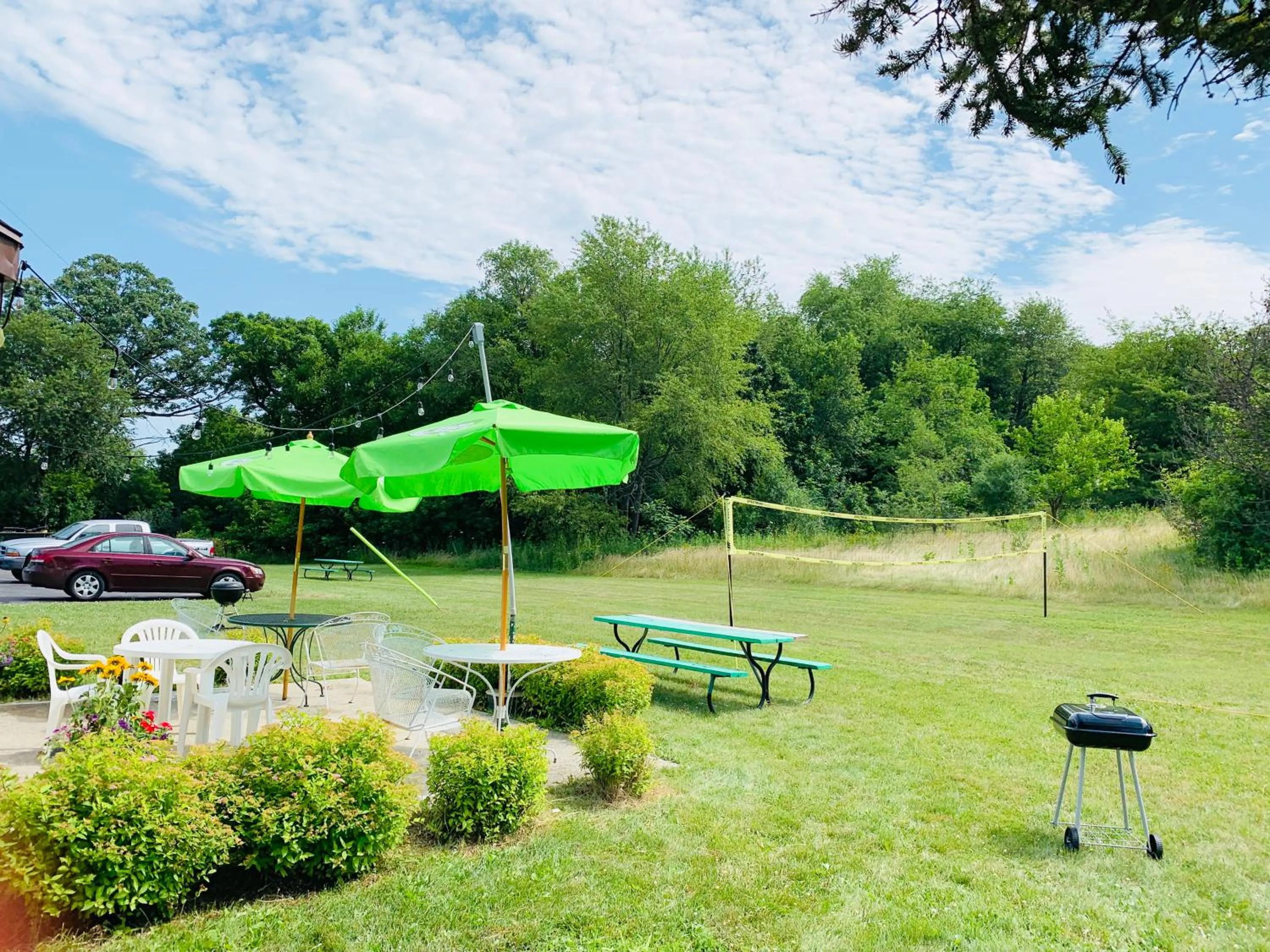 Garden in The Crossroads Motel