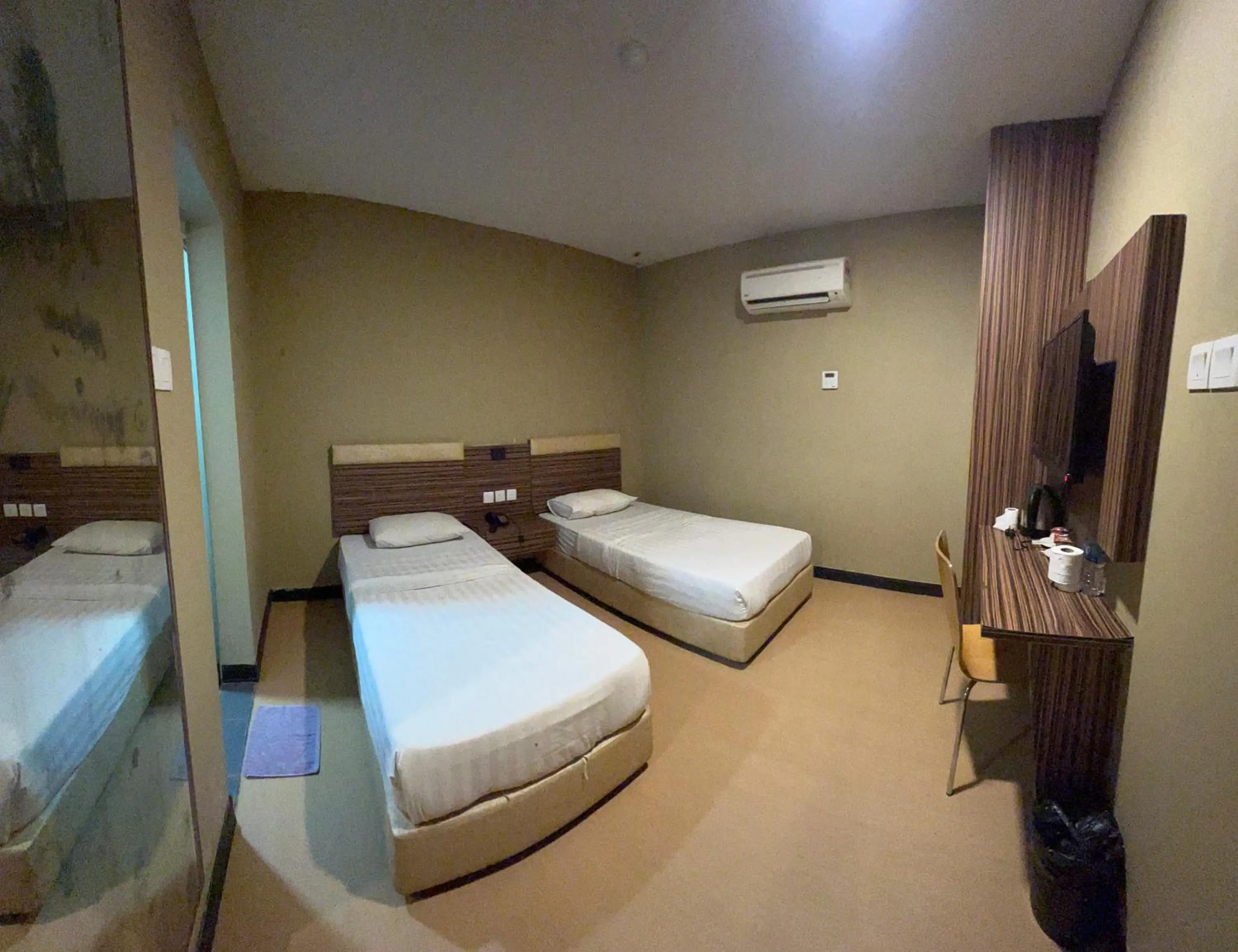 Bedroom, Bed in Havona Hotel - Permas Jaya - Self Check-In