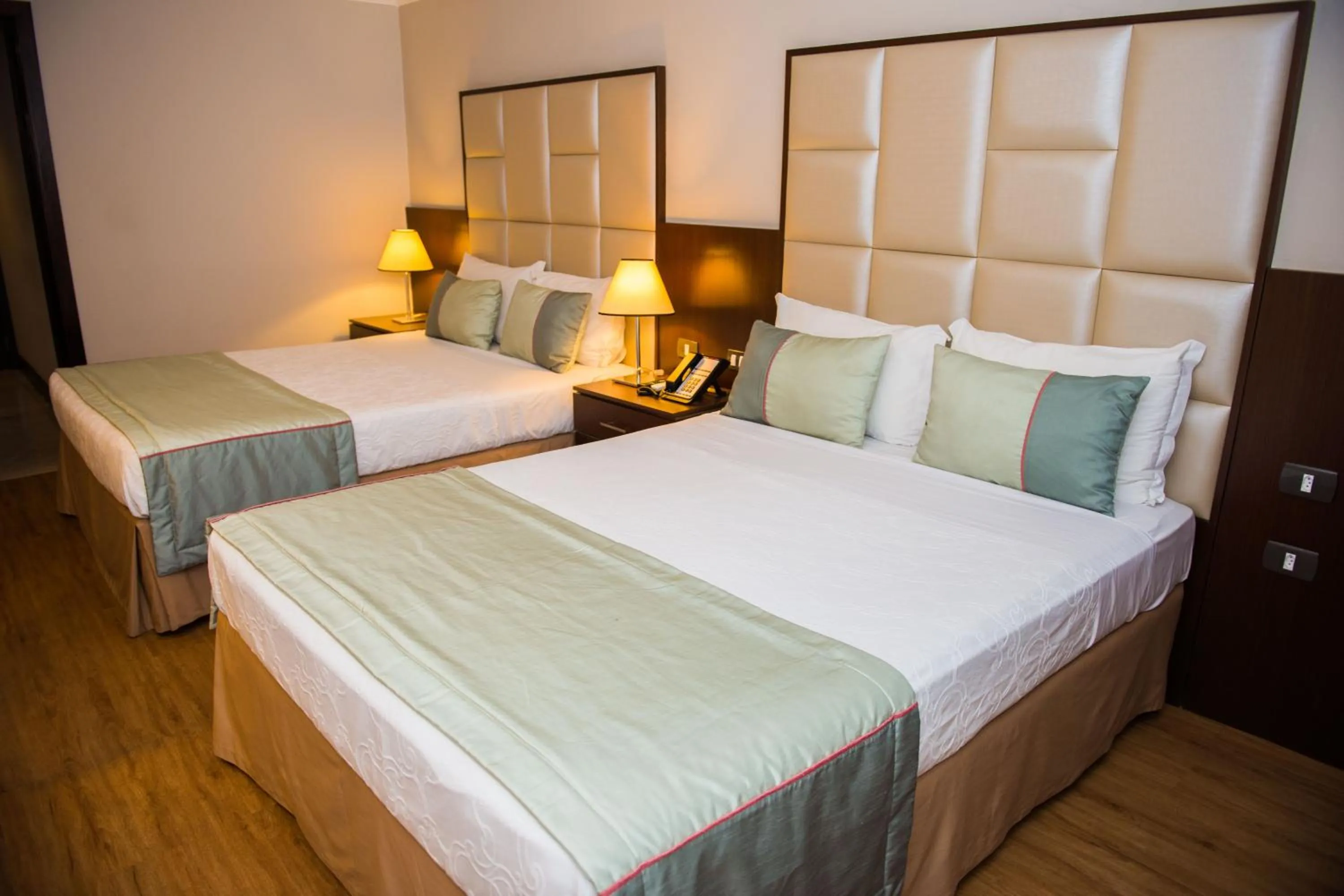 Bed in Royal Atlântica Macaé Hotel