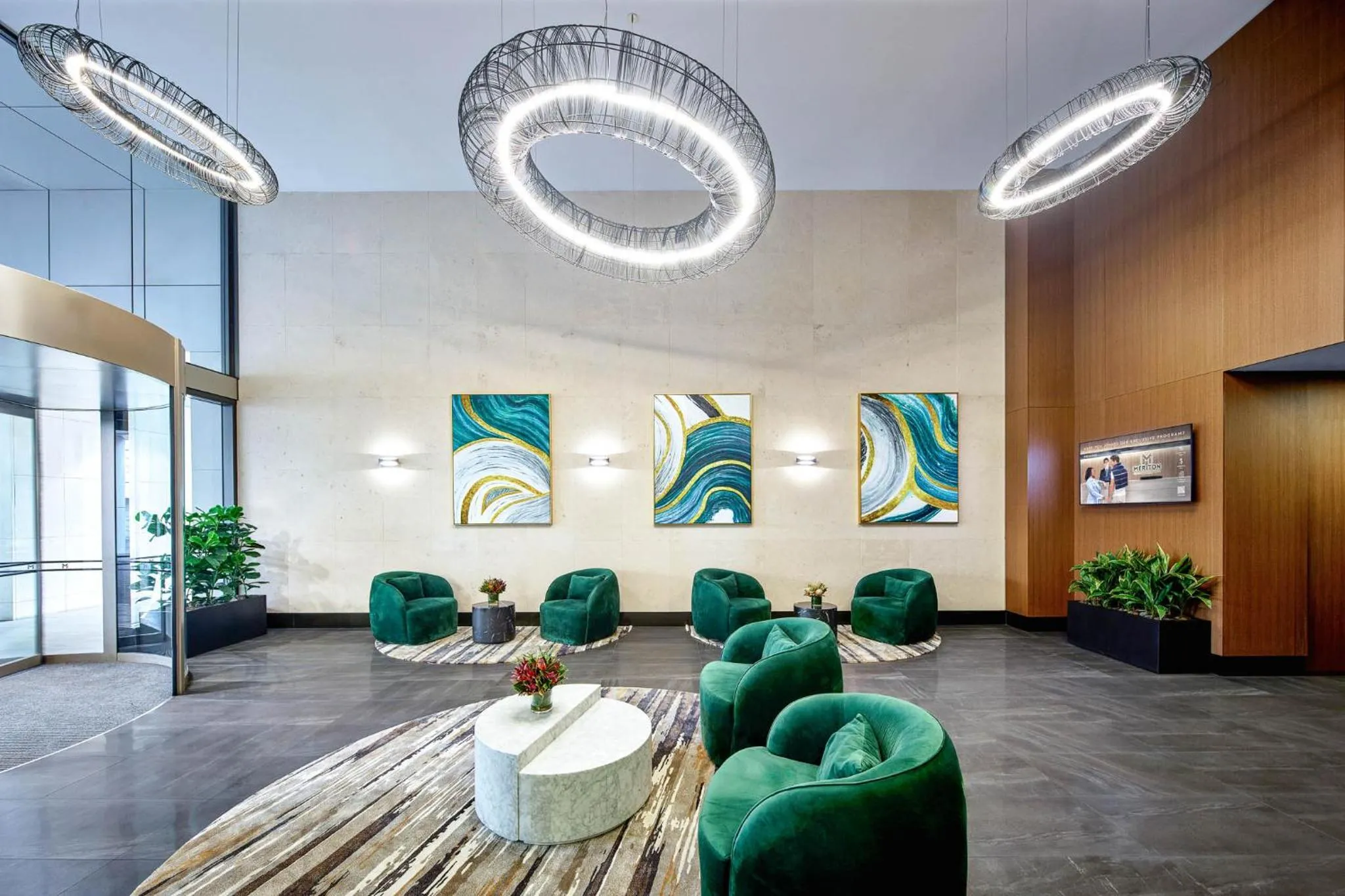 Lobby or reception in Meriton Suites Chatswood