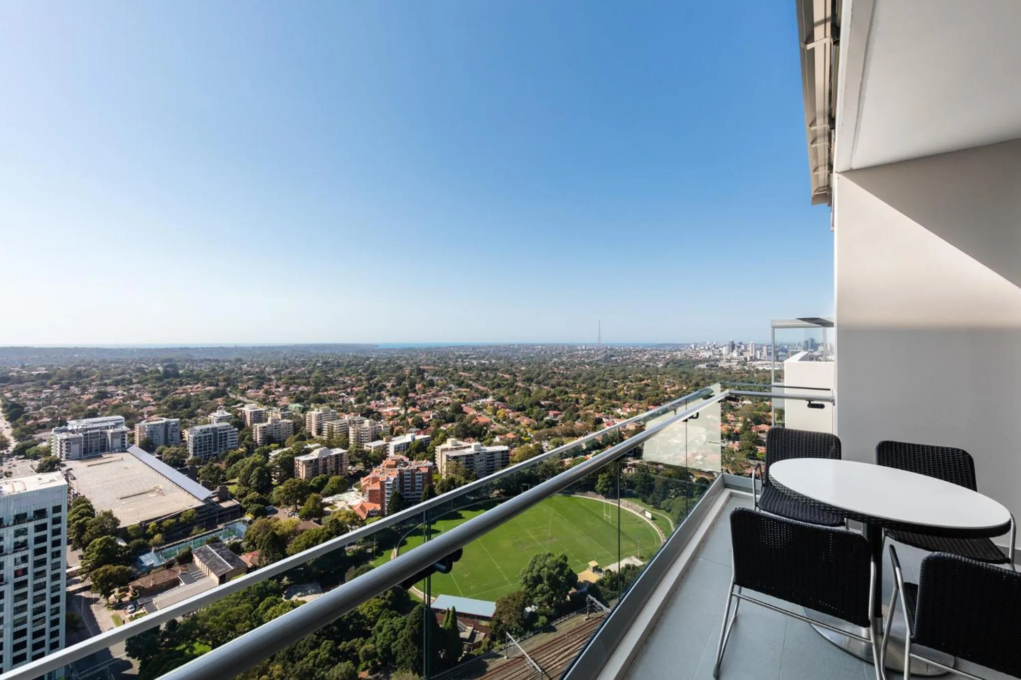 Balcony/Terrace in Meriton Suites Chatswood