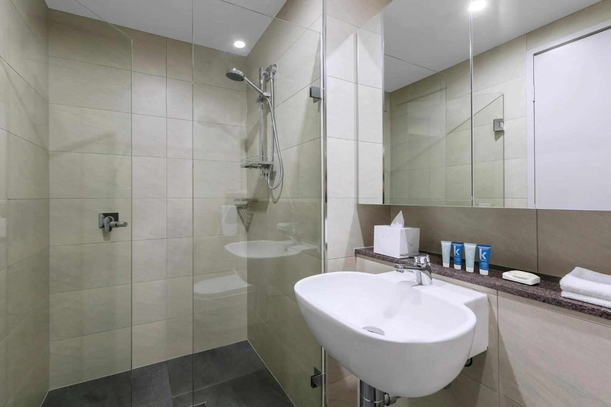 Bathroom in Meriton Suites Chatswood