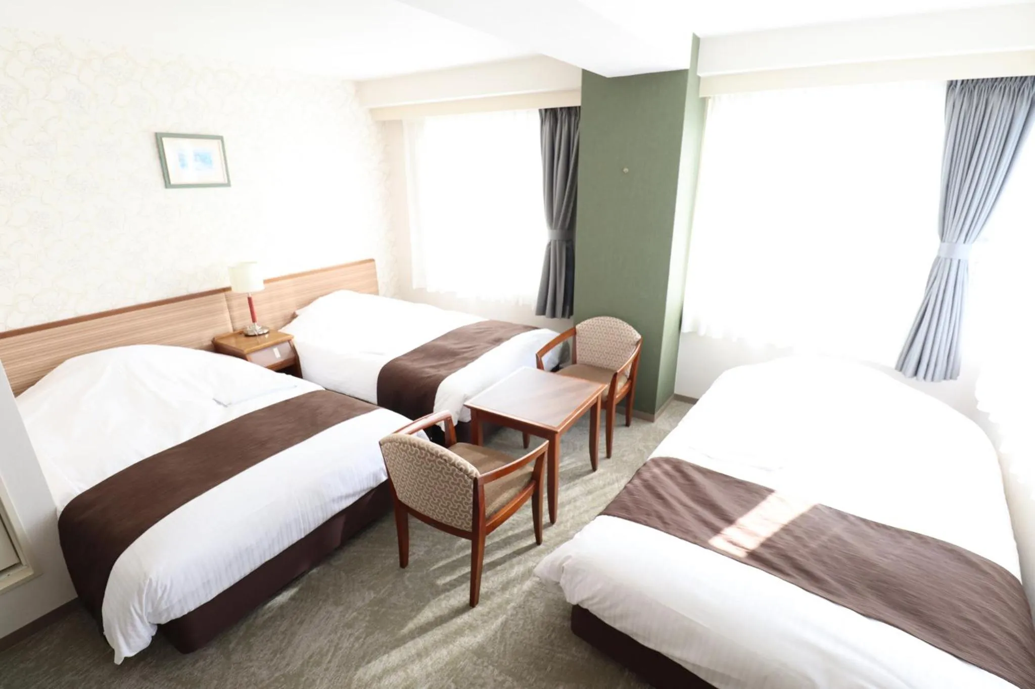 Bed in Imabari Urban Hotel
