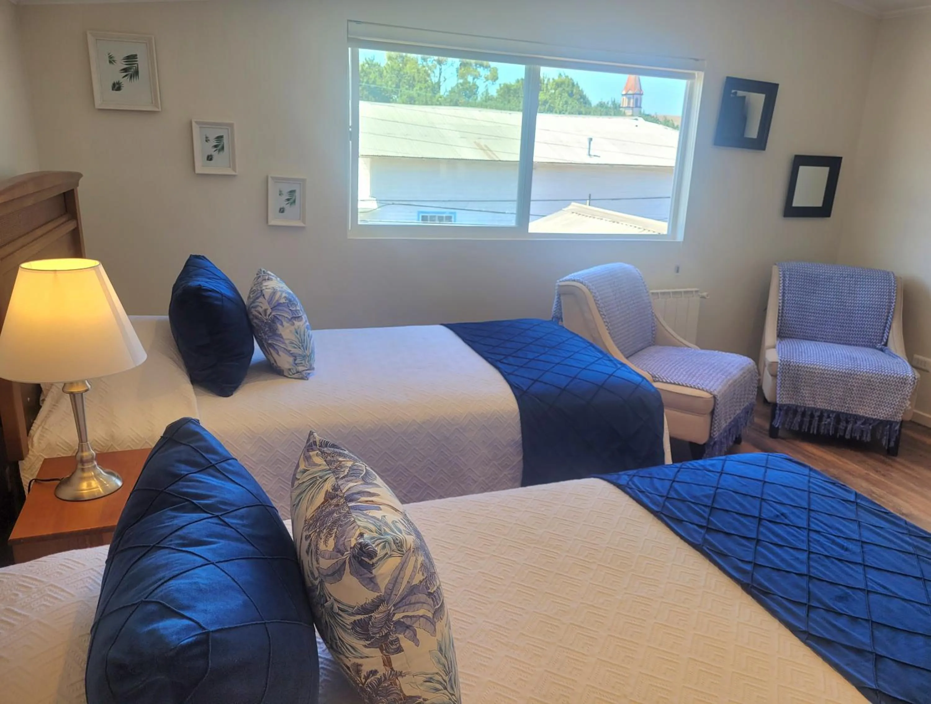 Bed in Hotel Puerta del Lago