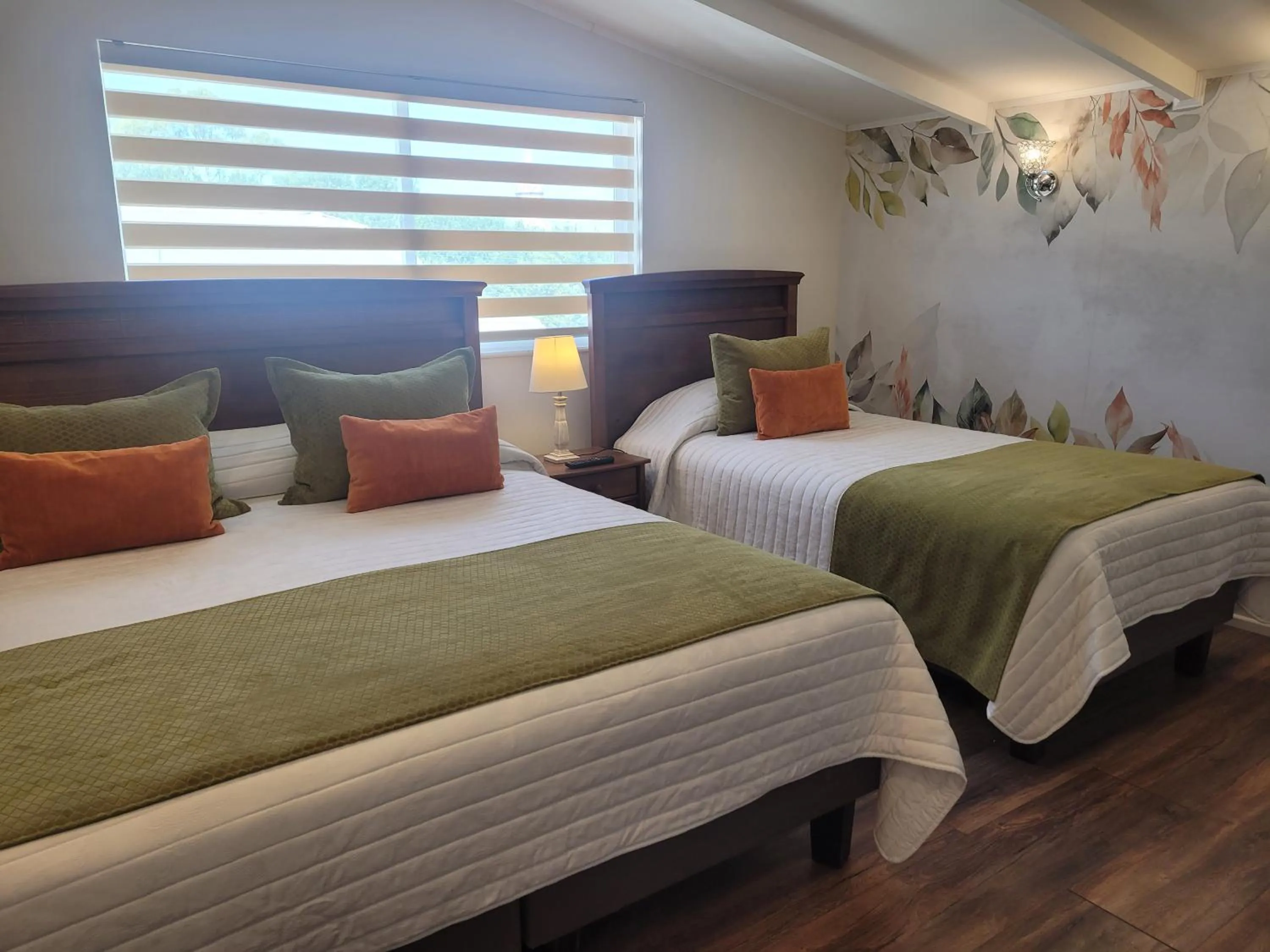 Bed in Hotel Puerta del Lago