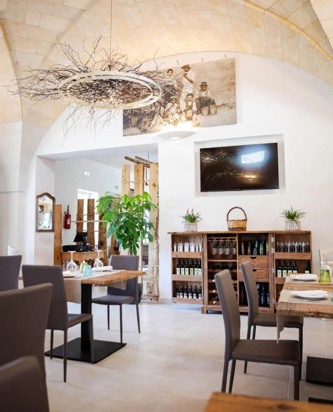 Restaurant/places to eat in Relais Tenuta Campì