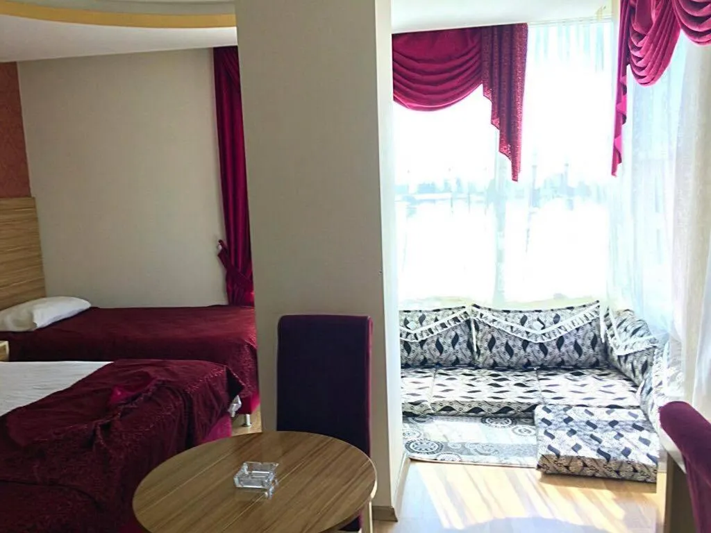 Bed in Grand Ezel Hotel