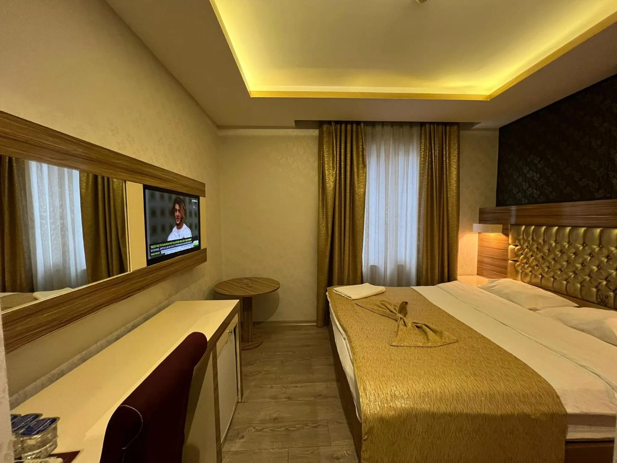 Bed in Grand Ezel Hotel