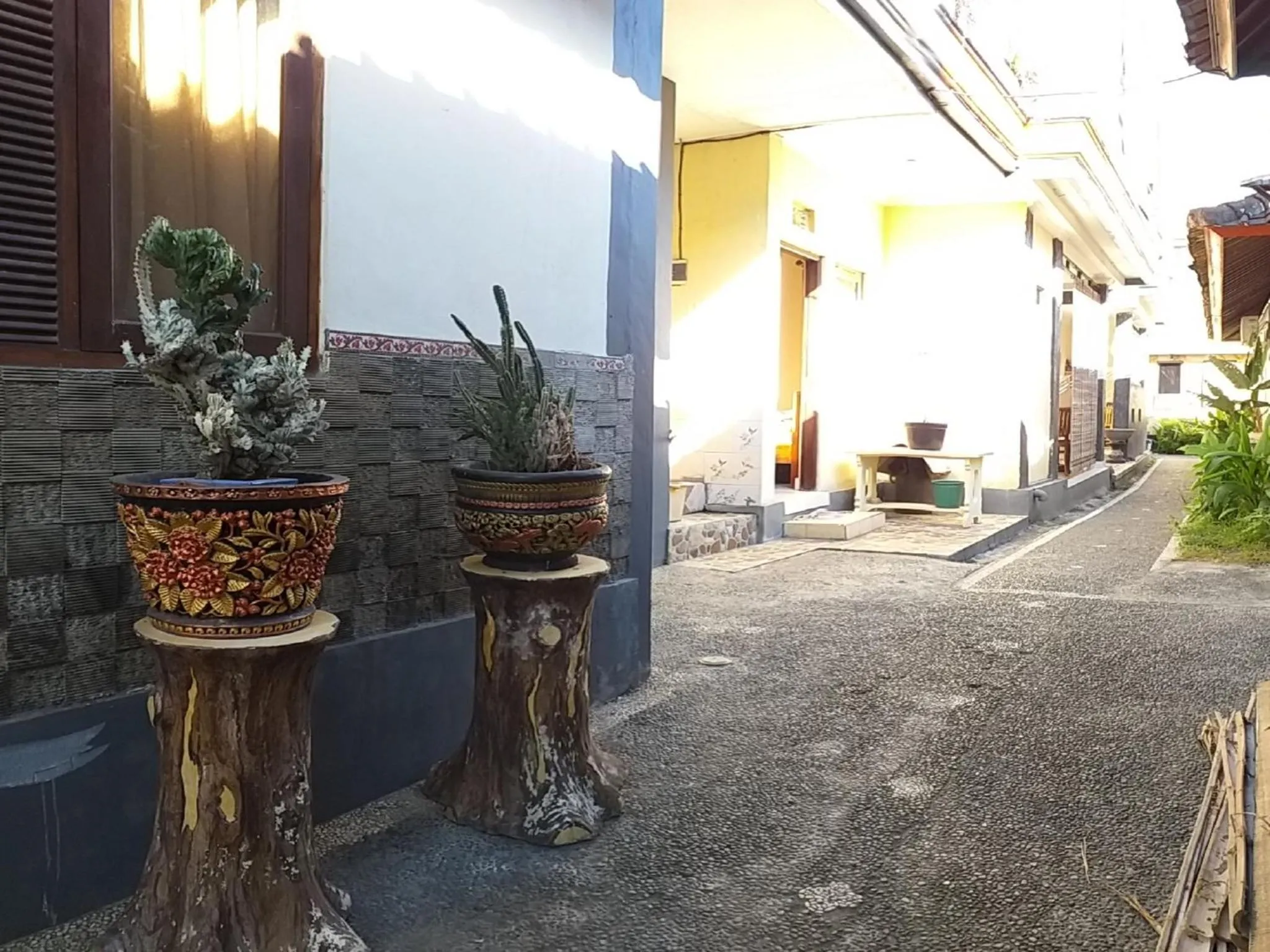 Facade/entrance in Puri Asri Bungalow Ubud