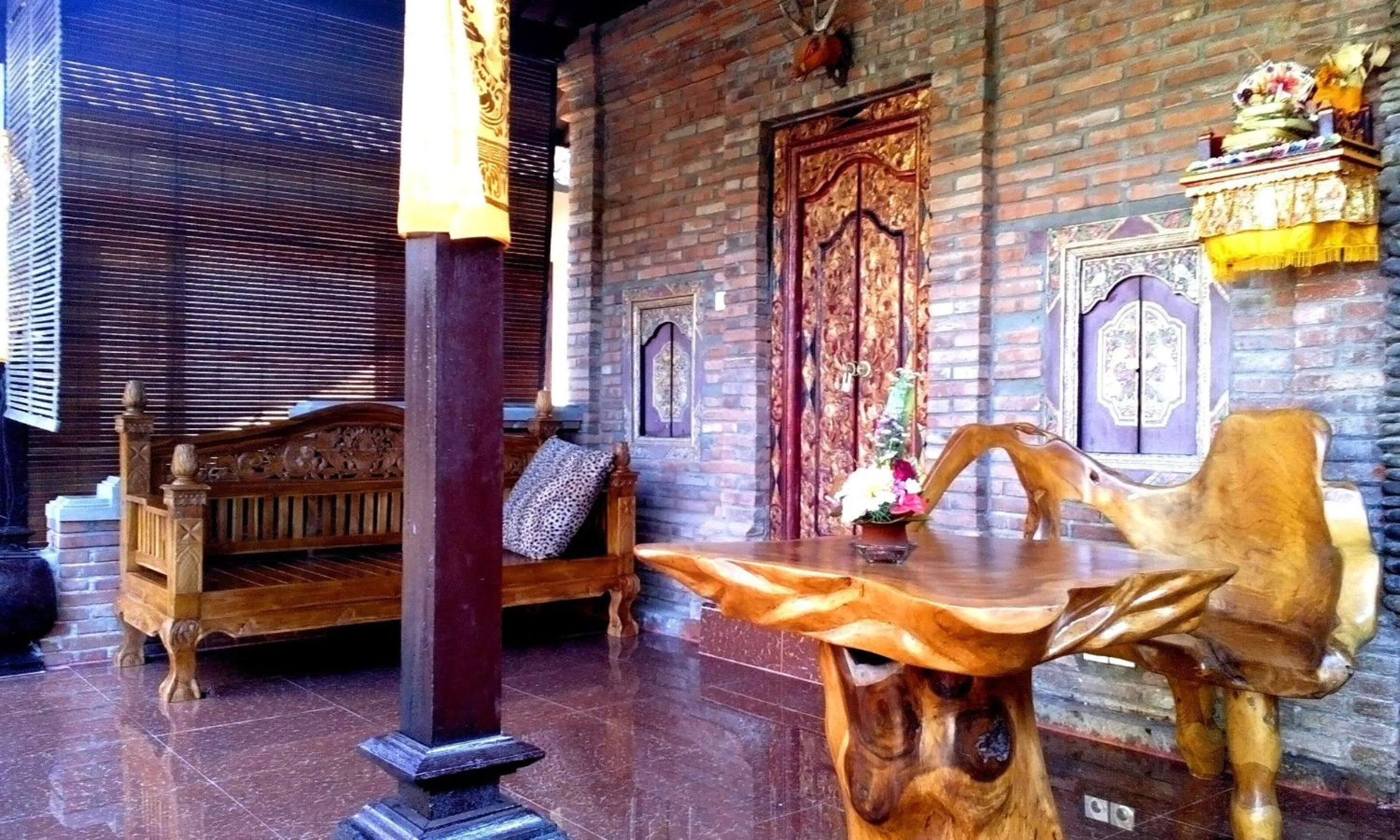 Balcony/Terrace in Puri Asri Bungalow Ubud