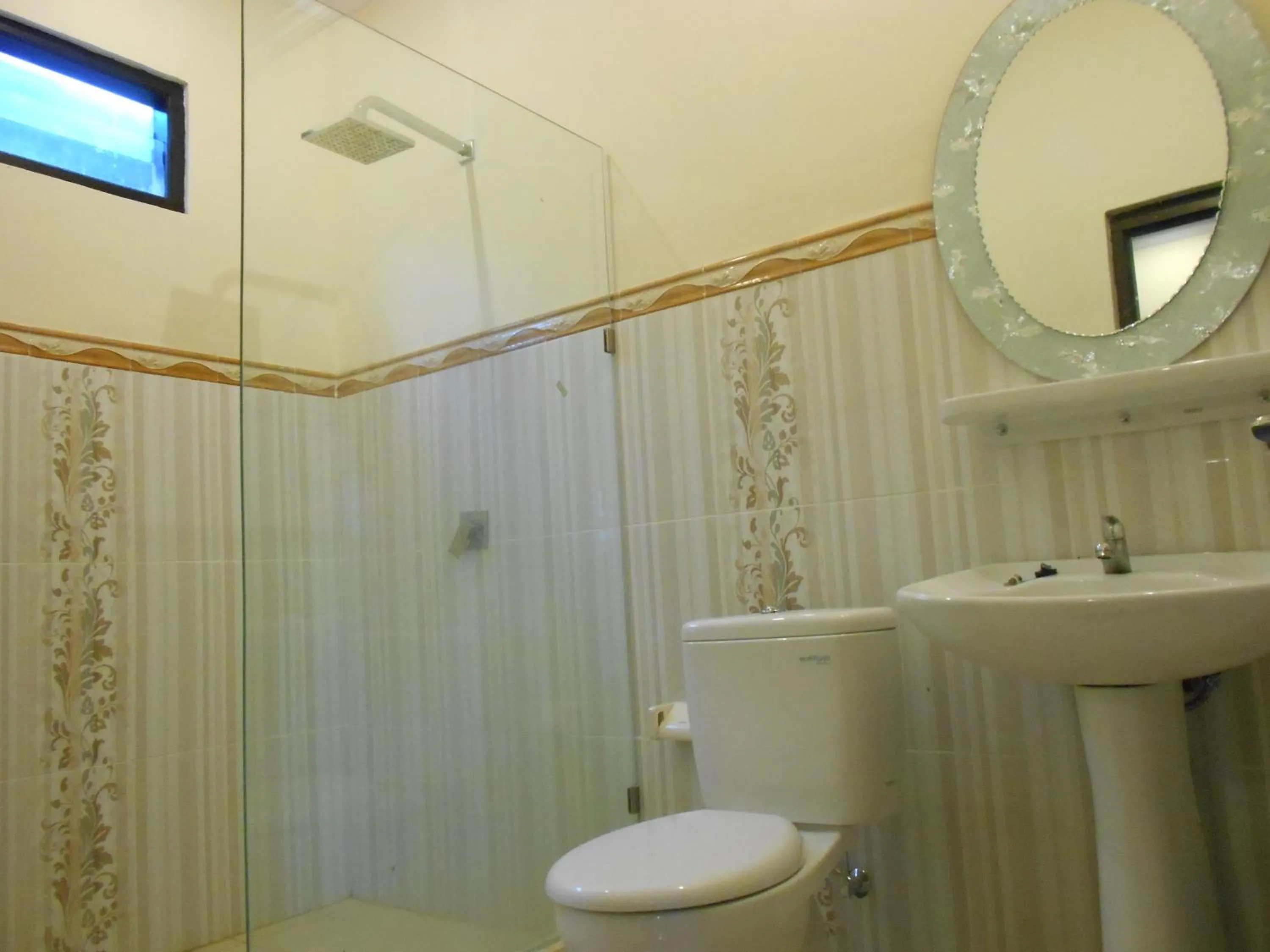 Shower in Puri Asri Bungalow Ubud