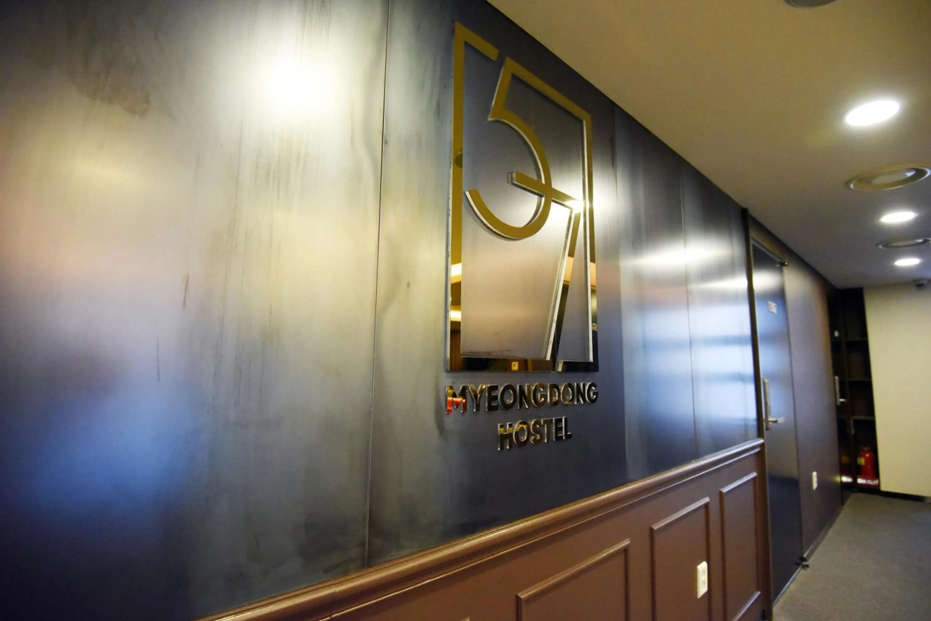 Property logo or sign in 57 Myeongdong Hostel
