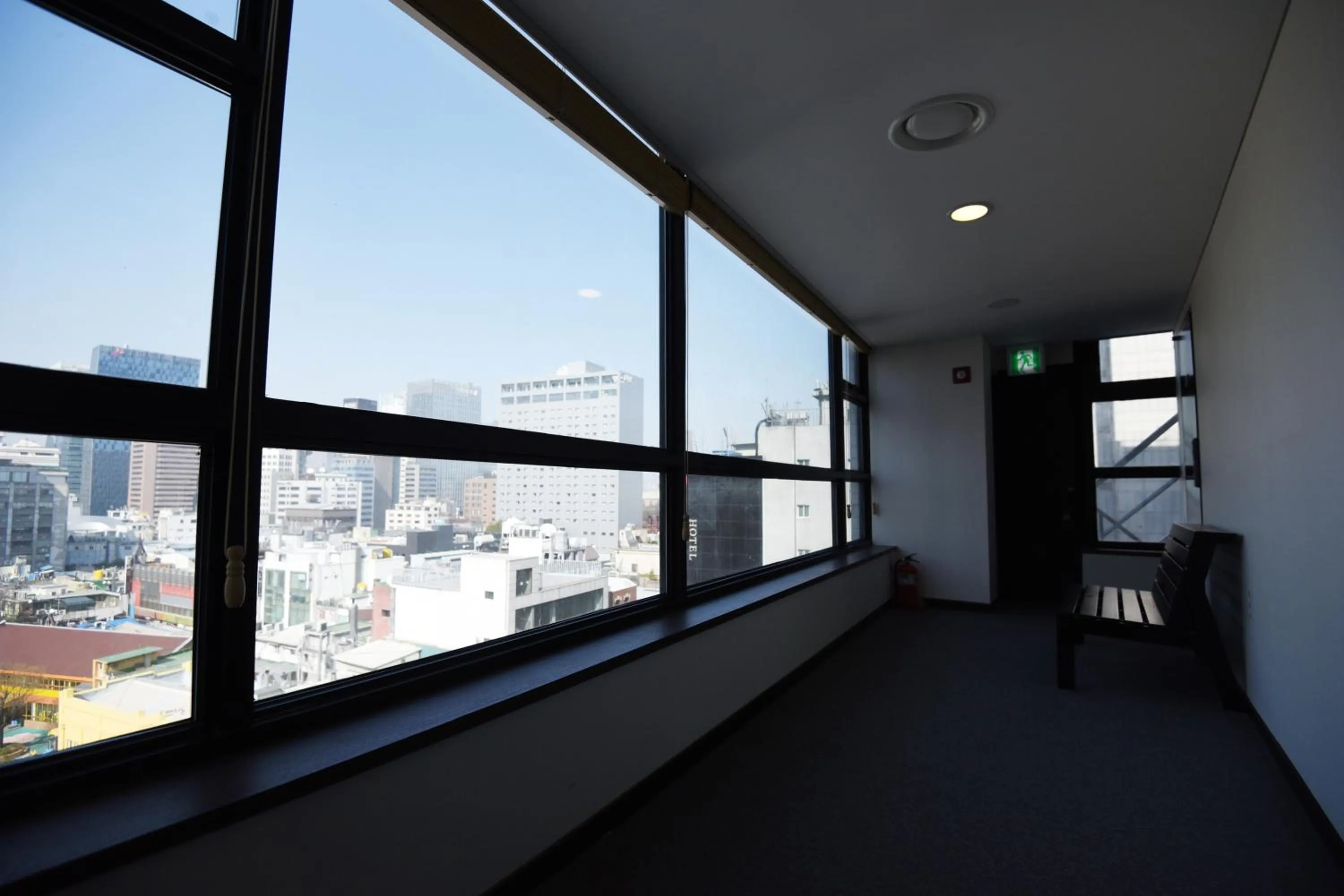 City view in 57 Myeongdong Hostel