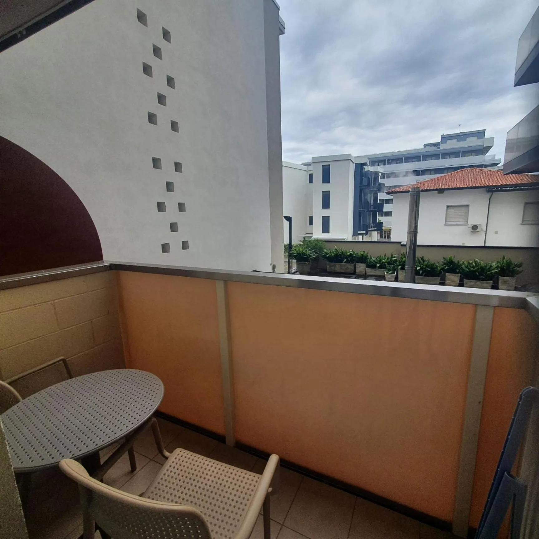 Balcony/Terrace in Hotel Europa Lignano