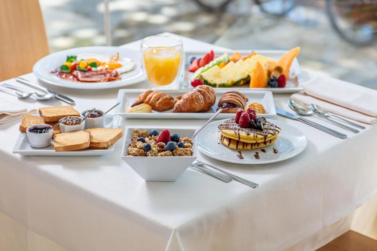 Breakfast in Hotel Europa Lignano
