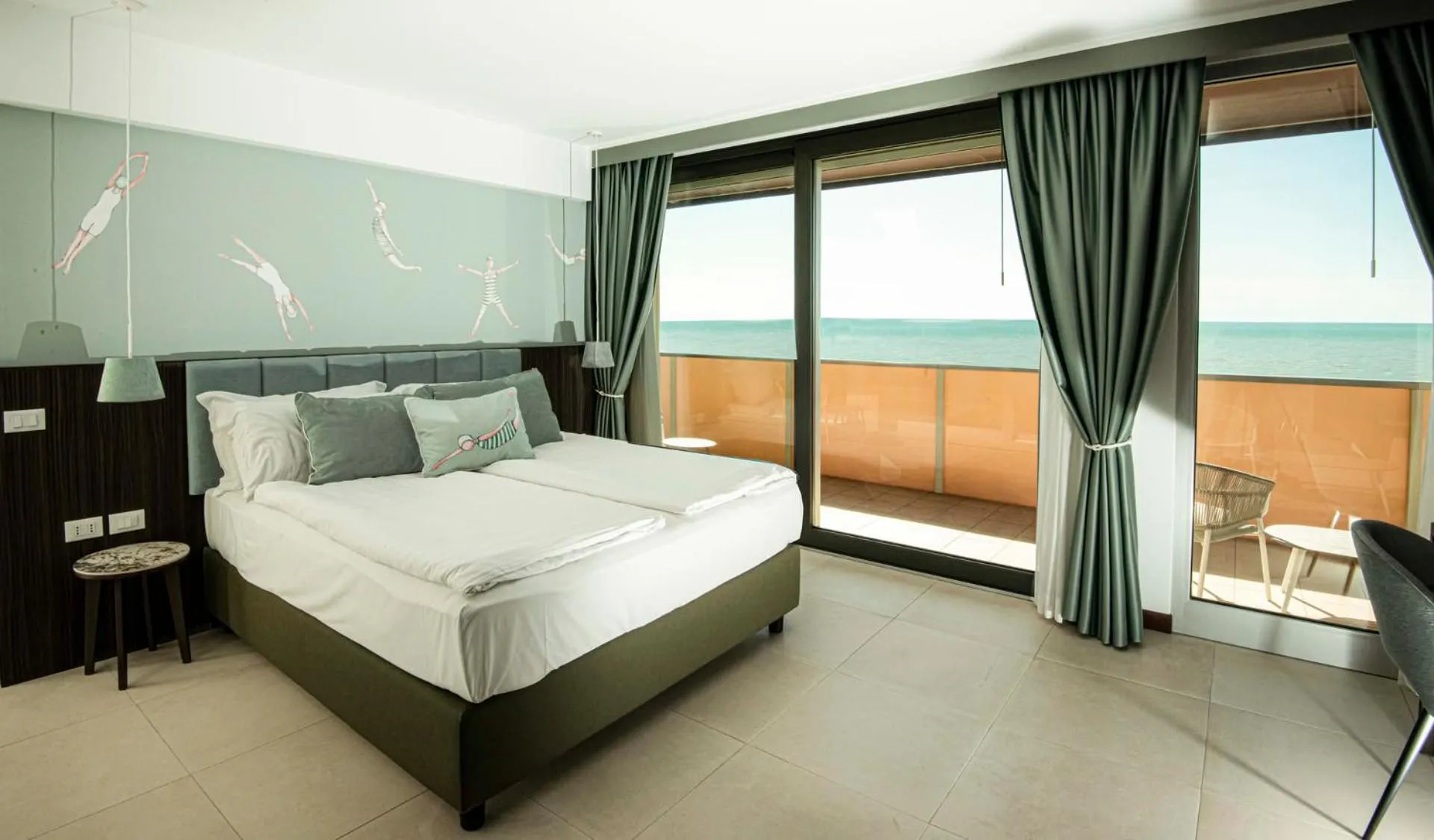 Photo of the whole room, Bed in Hotel Europa Lignano