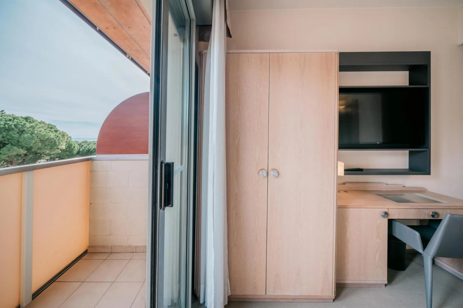 Balcony/Terrace in Hotel Europa Lignano