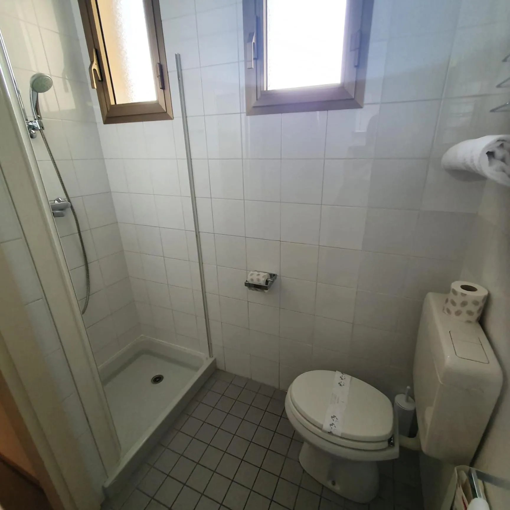 Shower in Hotel Europa Lignano