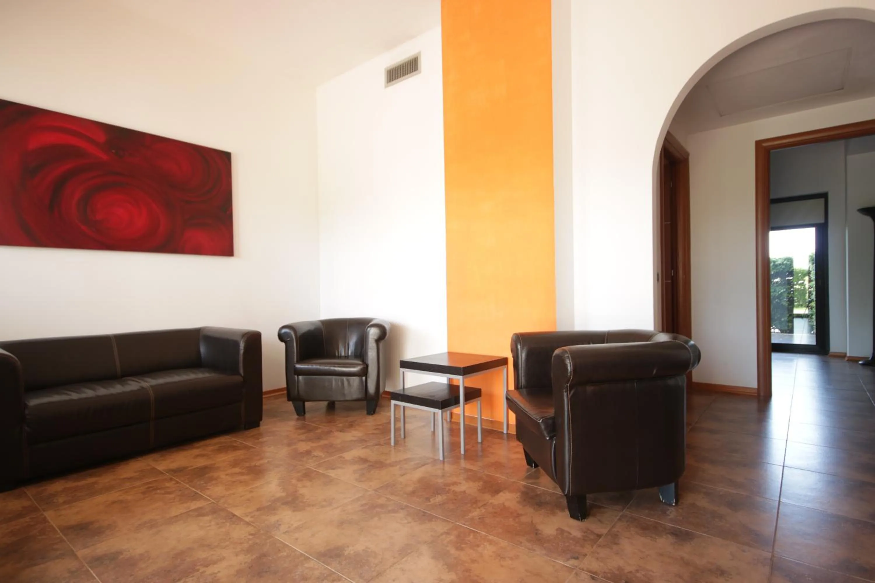 Seating area in Della Piana Residence