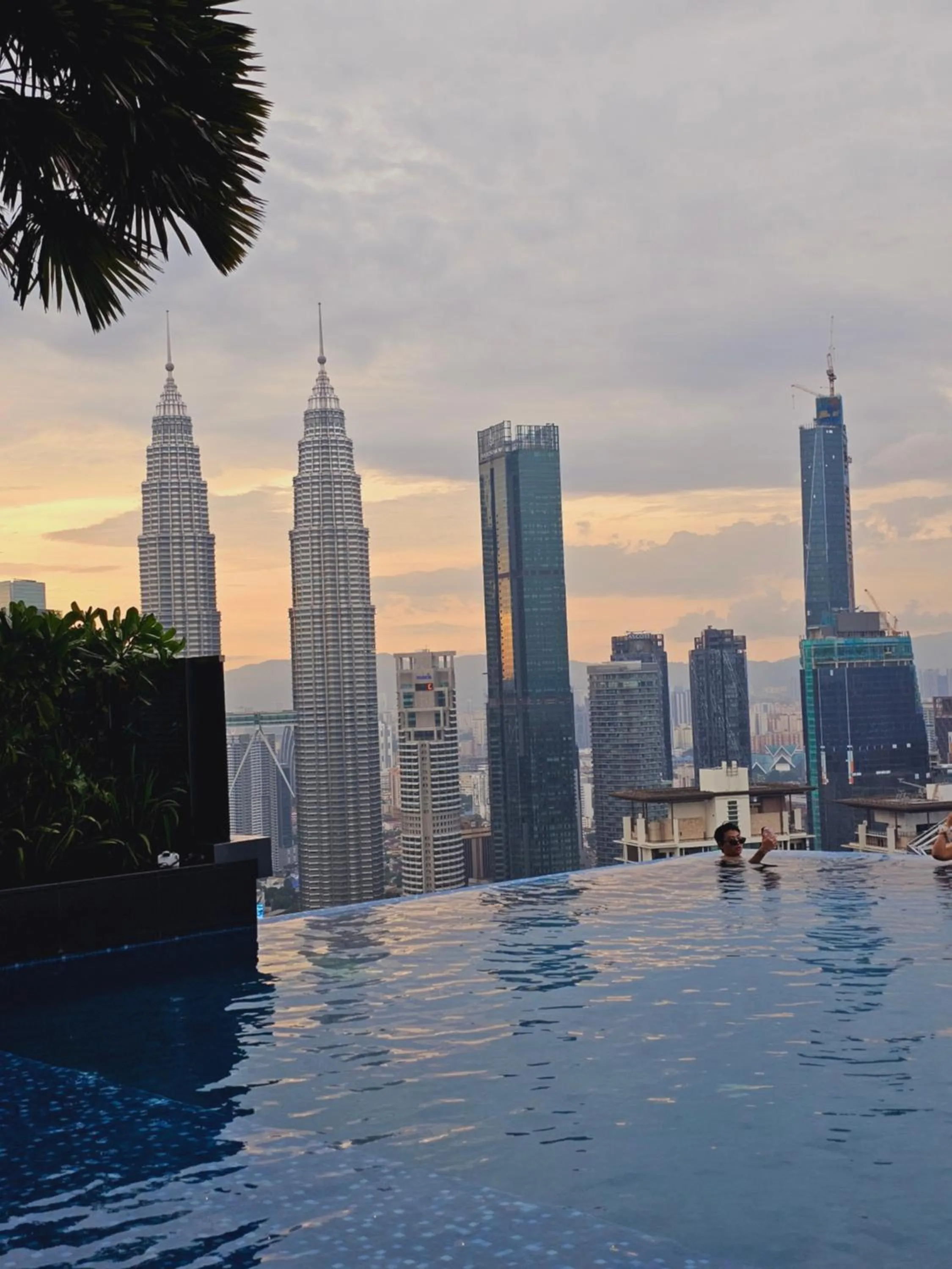 Pool view in Crystal Service Suite At Eaton KLCC