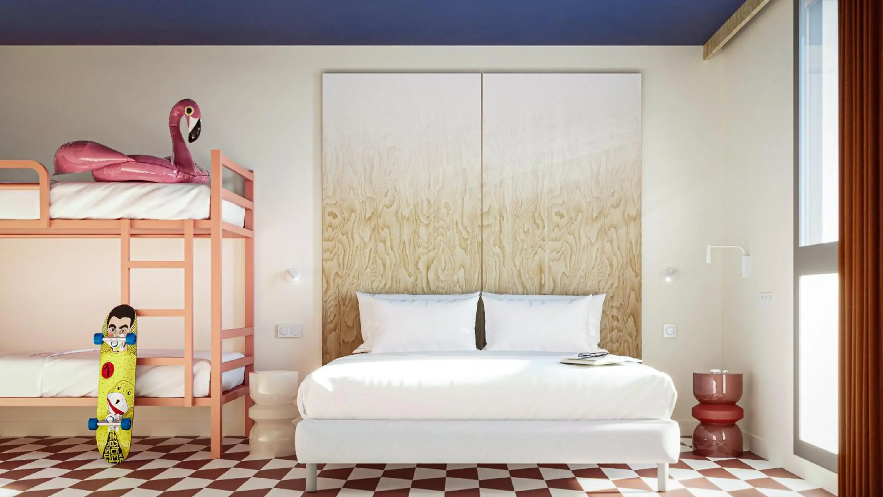 CABIN SUITE (4 SINGLE BEDS AND 2 CABIN BUNK BEDS) in All Suites Hostel - Bassin d'Arcachon - Dune du Pilat CABIN SUITE (4 SINGLE BEDS AND 2 CABIN BUNK BEDS) in All Suites Hostel - Bassin d'Arcachon - Dune du Pilat