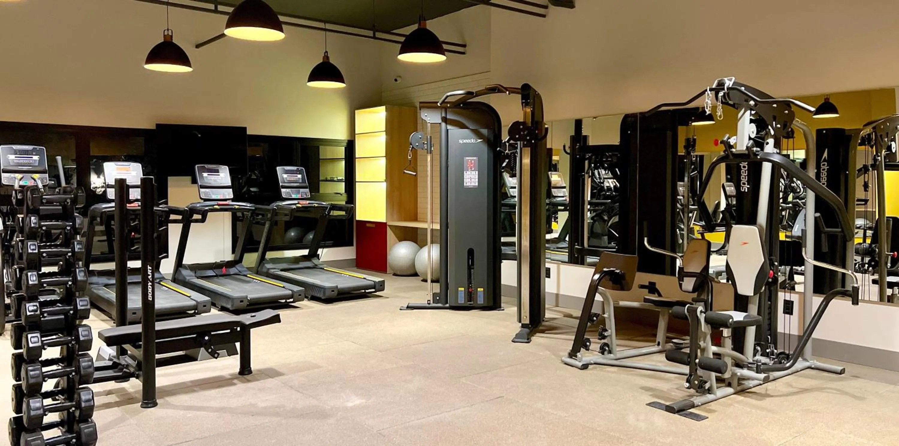 Fitness centre/facilities in DoubleTree by Hilton Caracol Canela