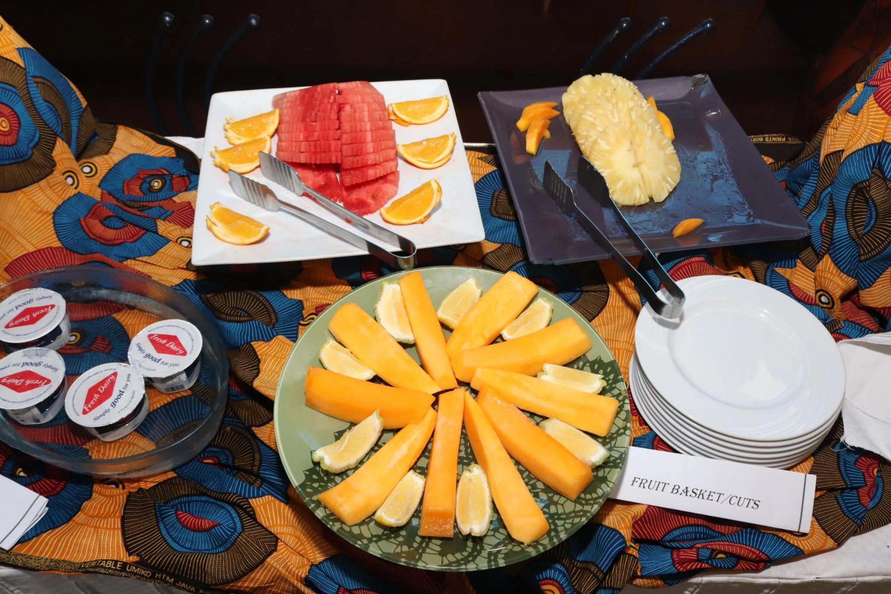 Breakfast in Metropole Hotel Kampala