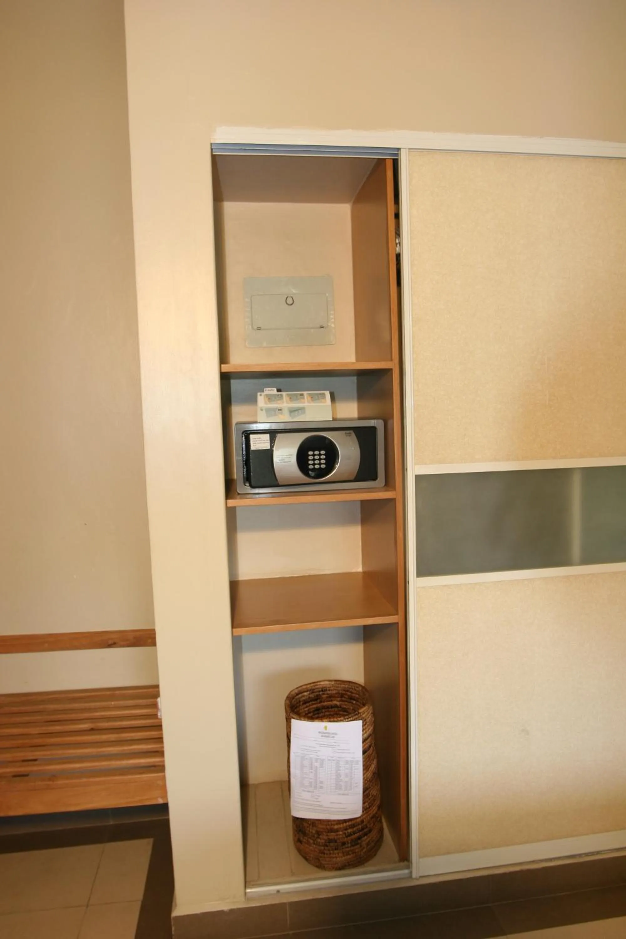 Decorative detail in Metropole Hotel Kampala