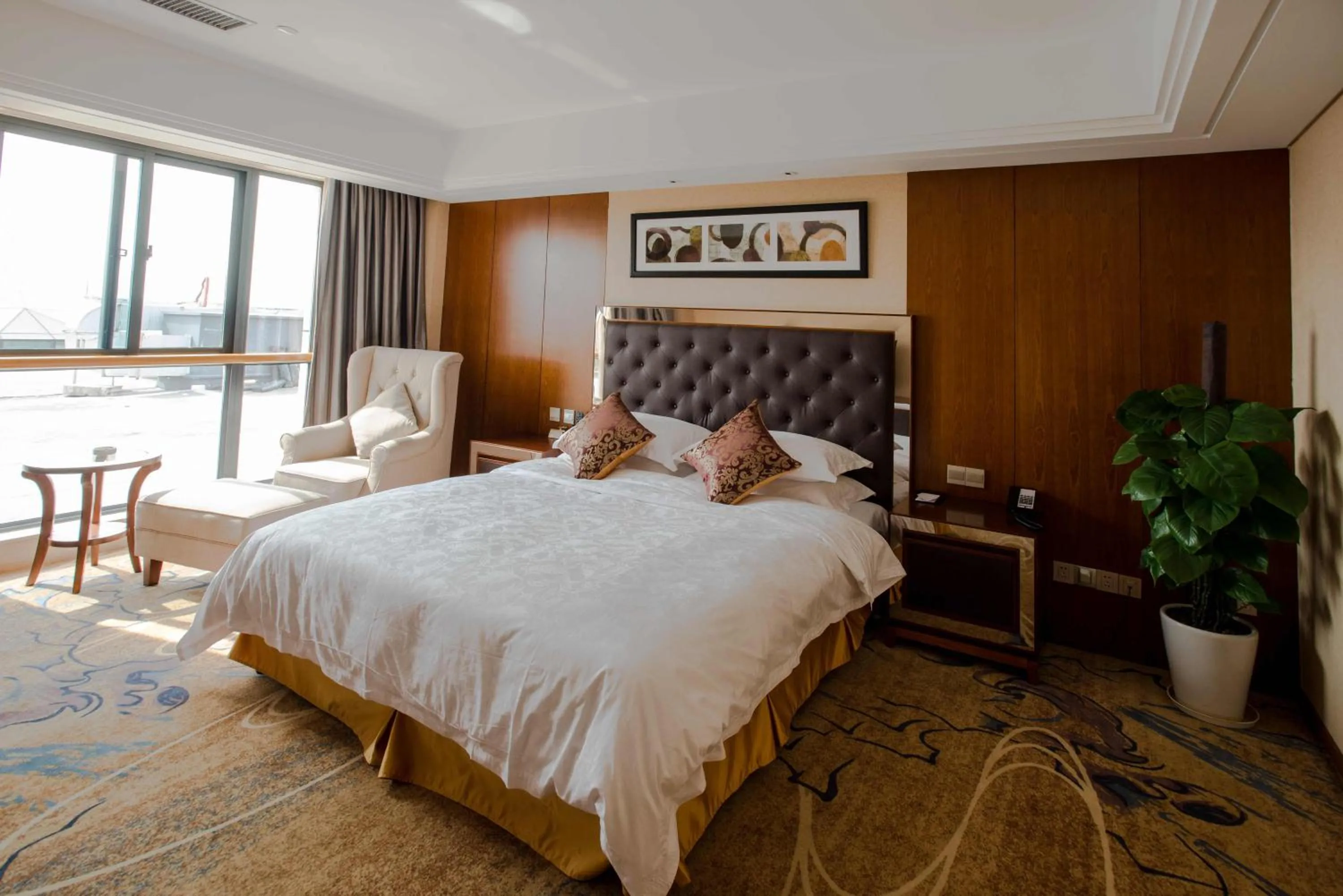 Bed in Ramada Nanjing