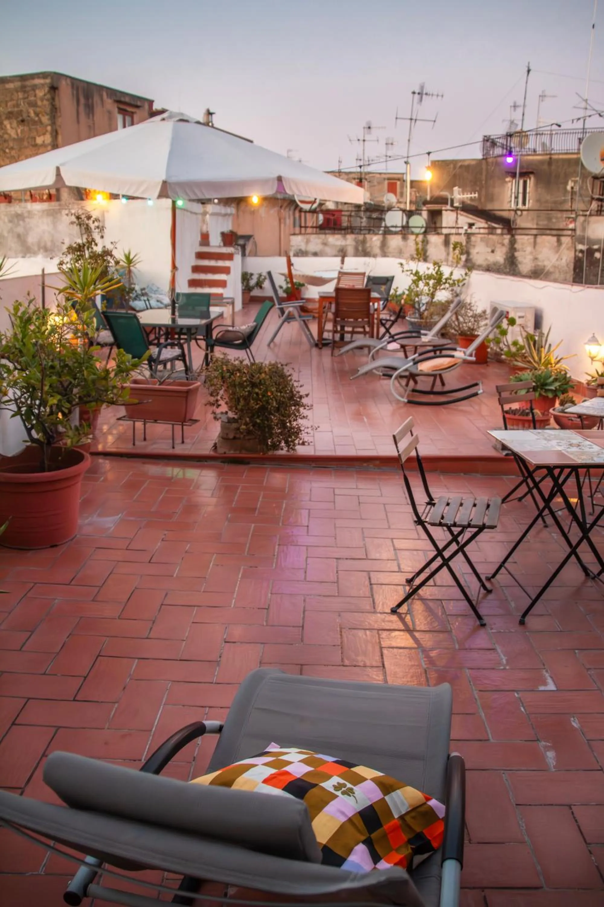 Balcony/Terrace in B&B Epoche'