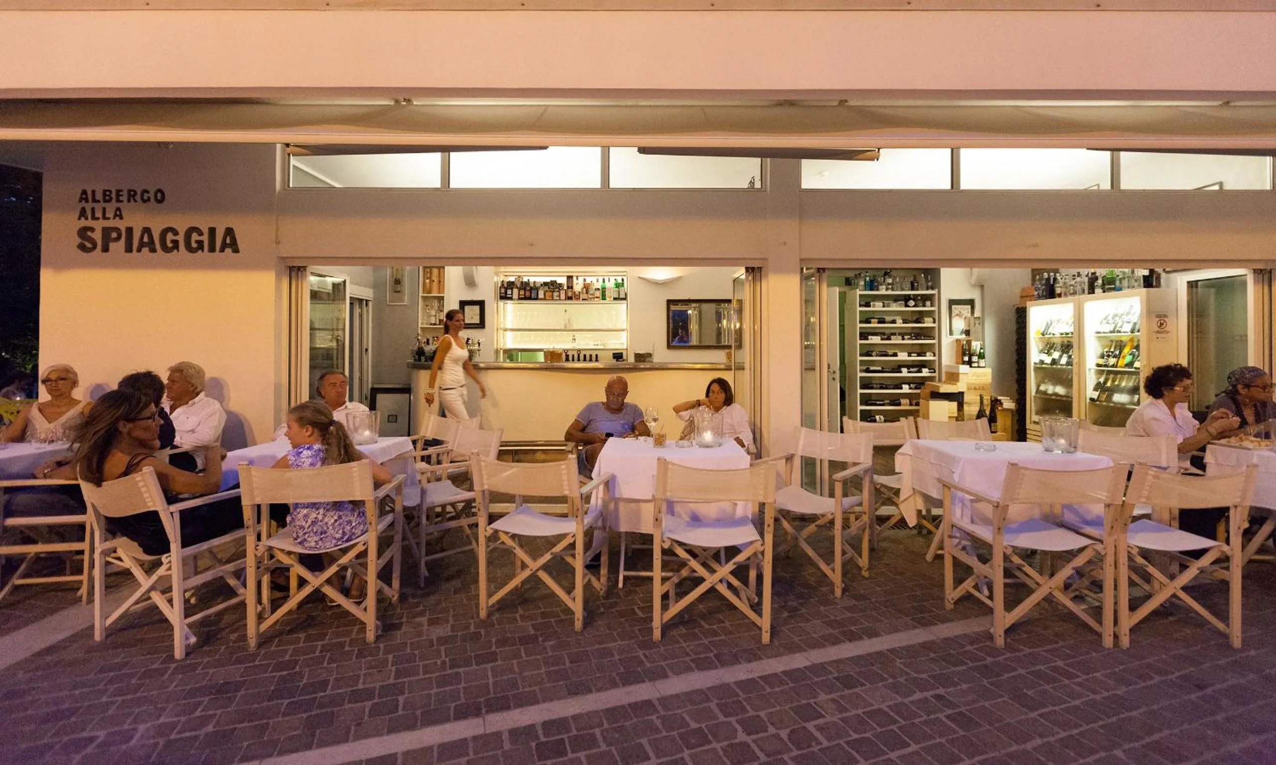 Restaurant/places to eat in Albergo alla Spiaggia