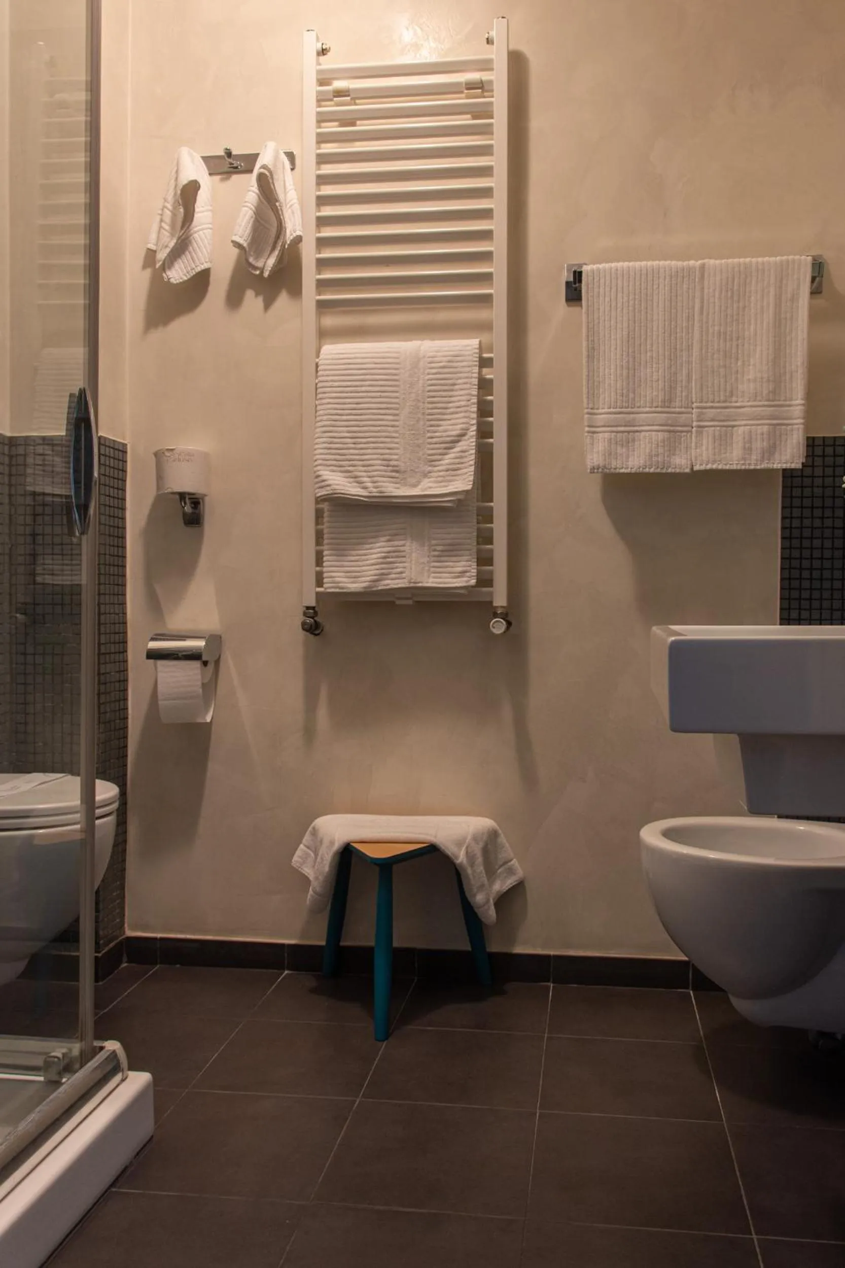 Shower in Albergo alla Spiaggia