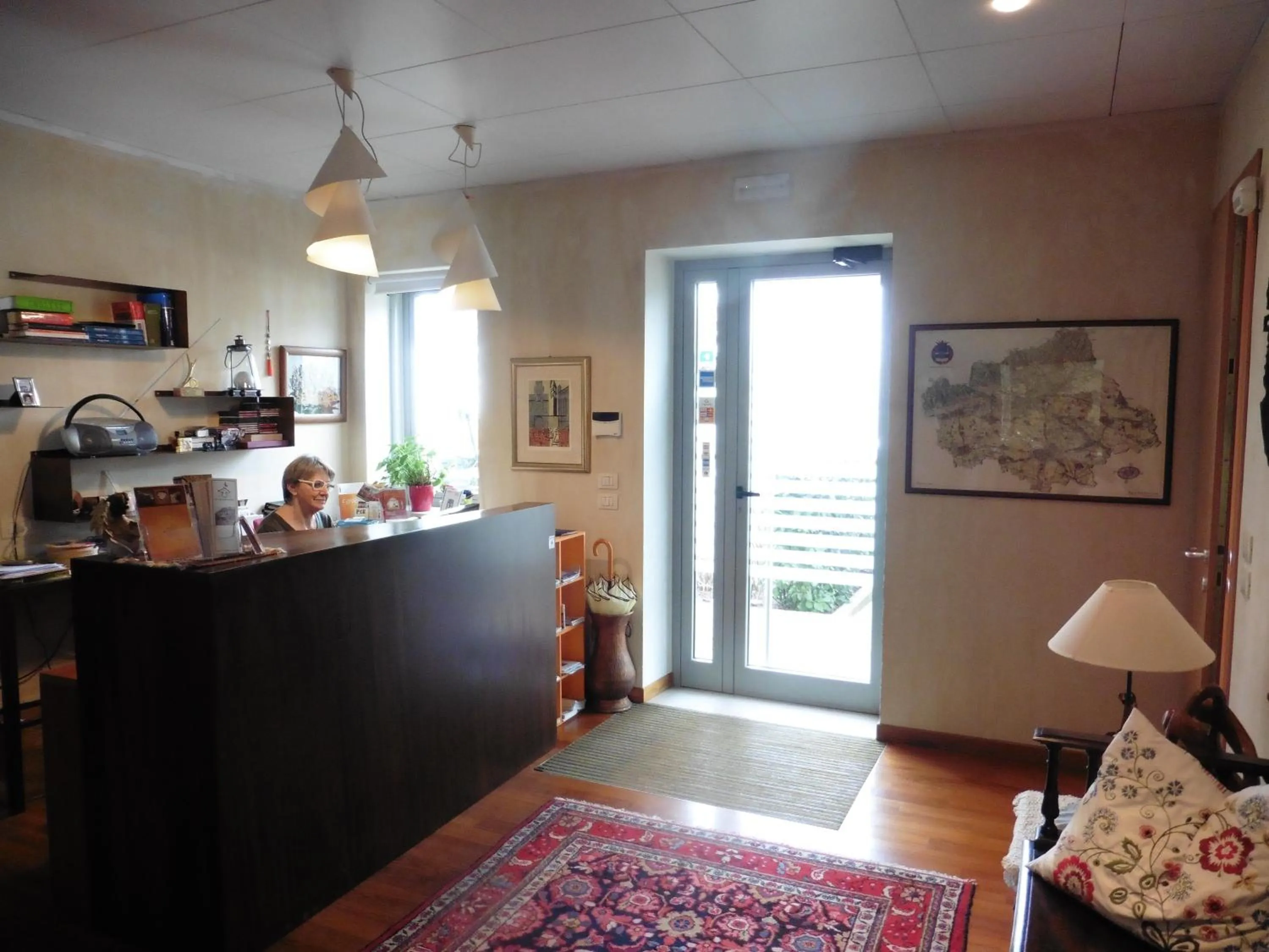 Lobby or reception in A Casa Di Paola